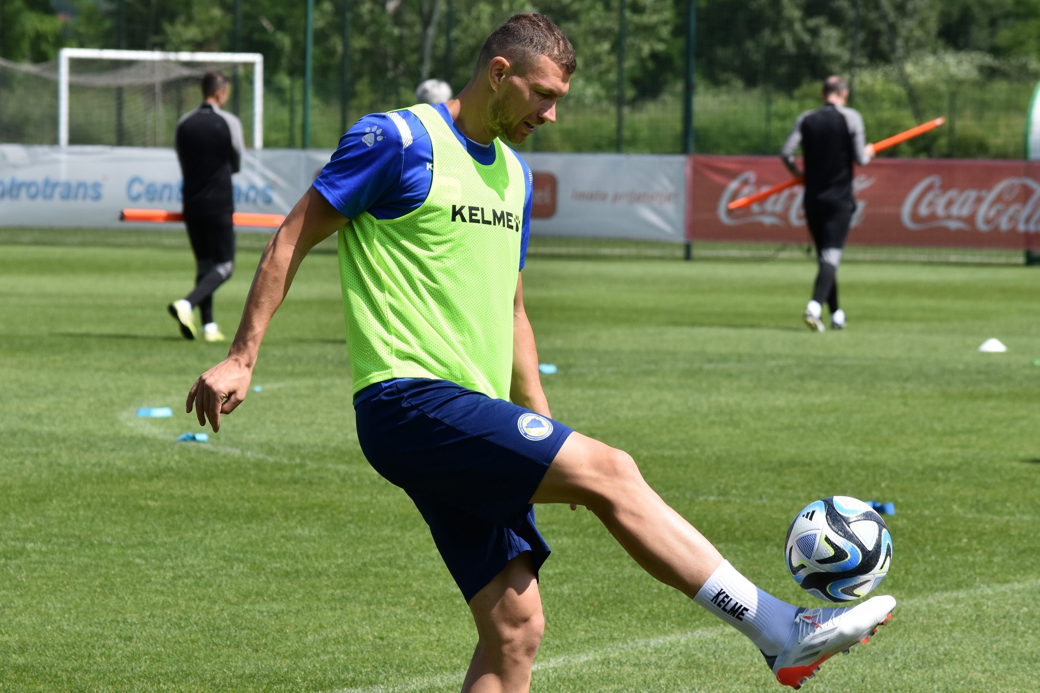 Edin DŽeko Trening