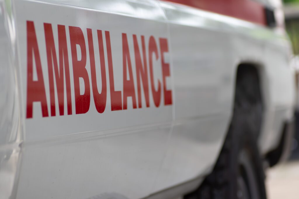 Belgrade,,Serbia,,12.01.2022:,Close,Up,Of,Ambulance,Vehicle,Ready,For