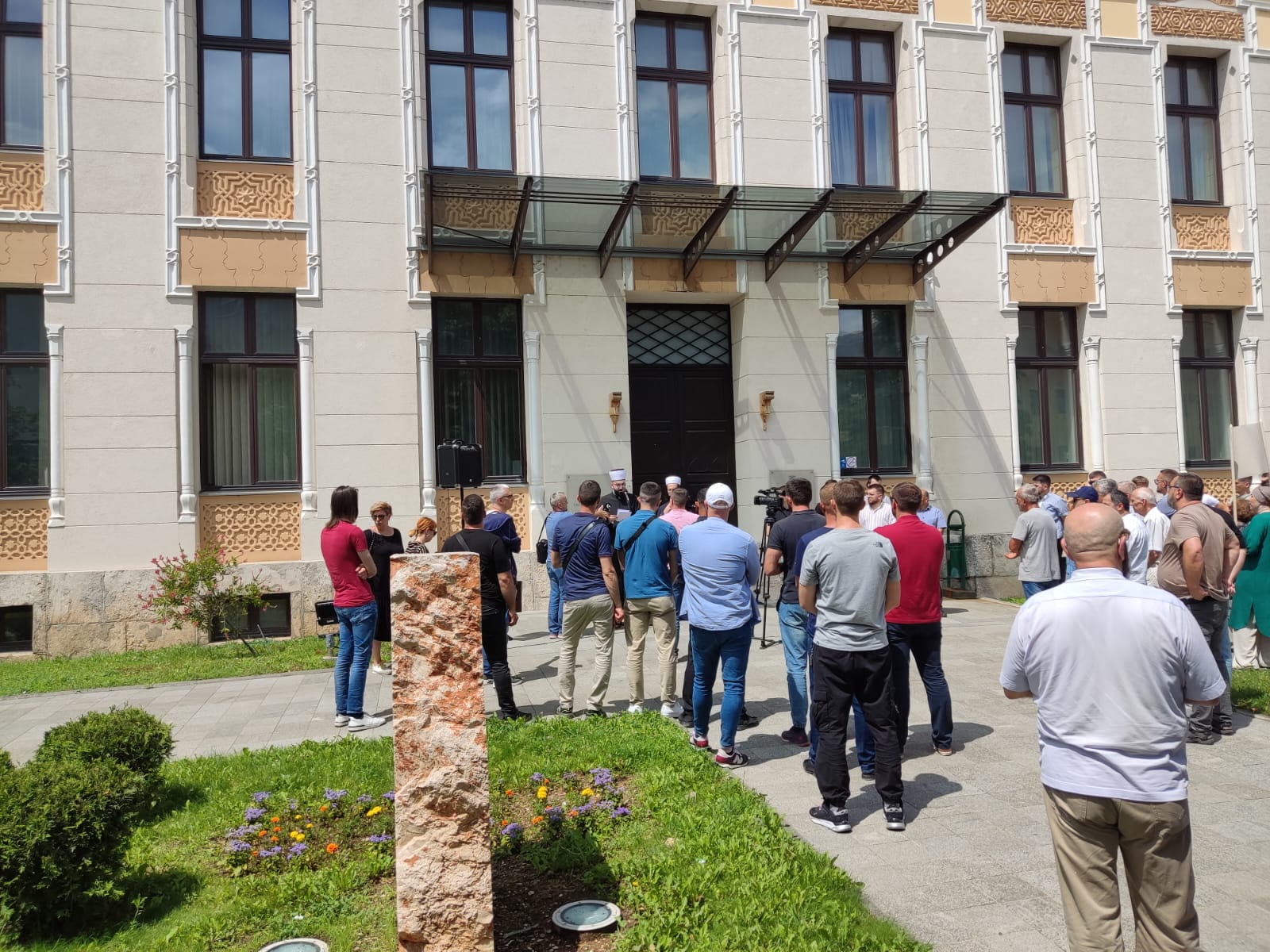 Protest imama u Mostaru