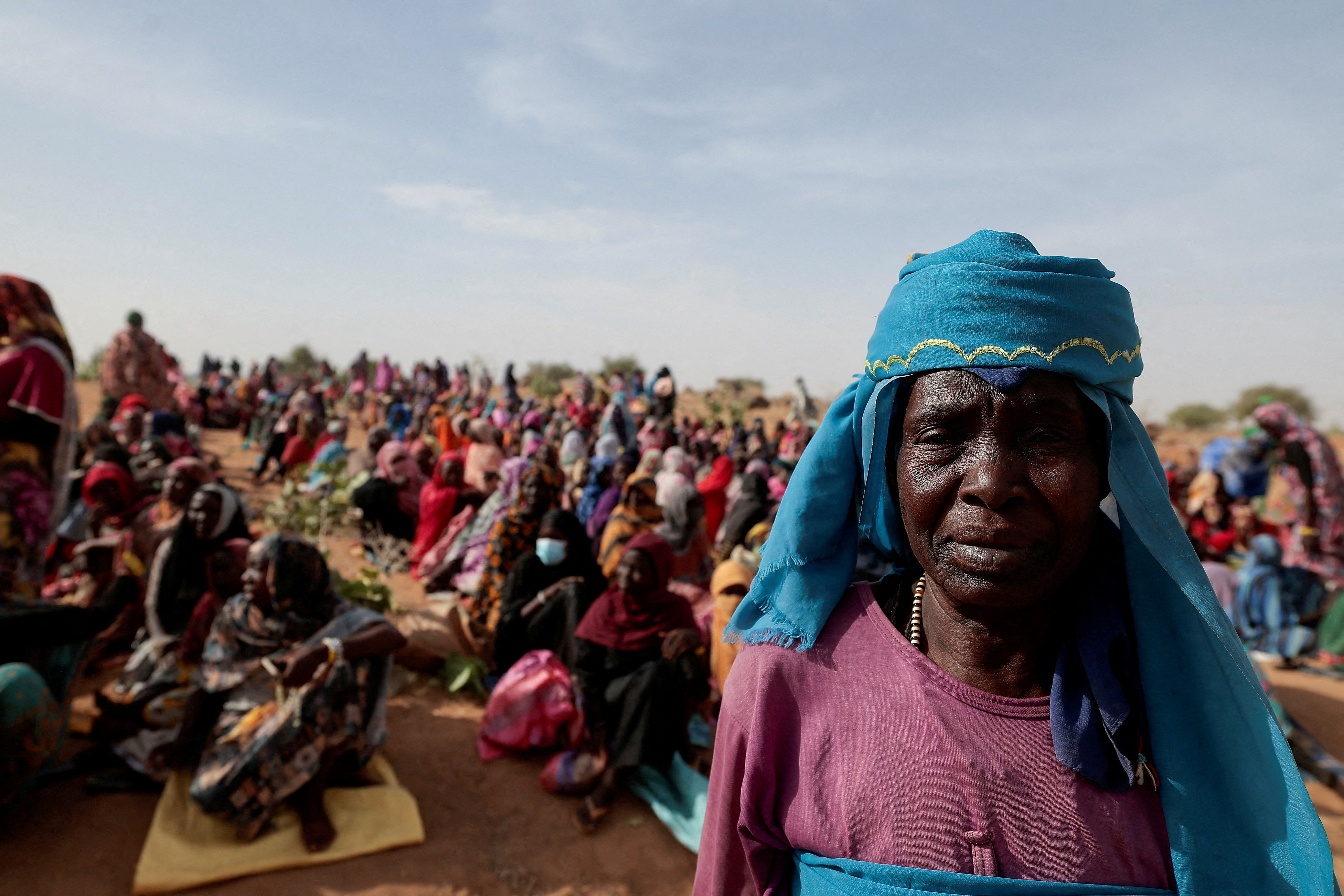 FILE PHOTO: Fleeing Sudanese seek refuge in Chad
