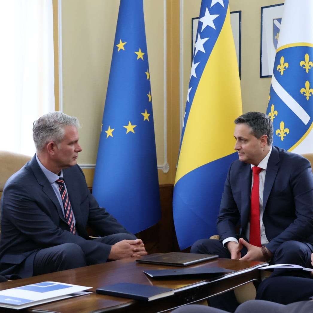 Član Predsjedništva BiH dr. Denis Bećirović-Matthew Holliday