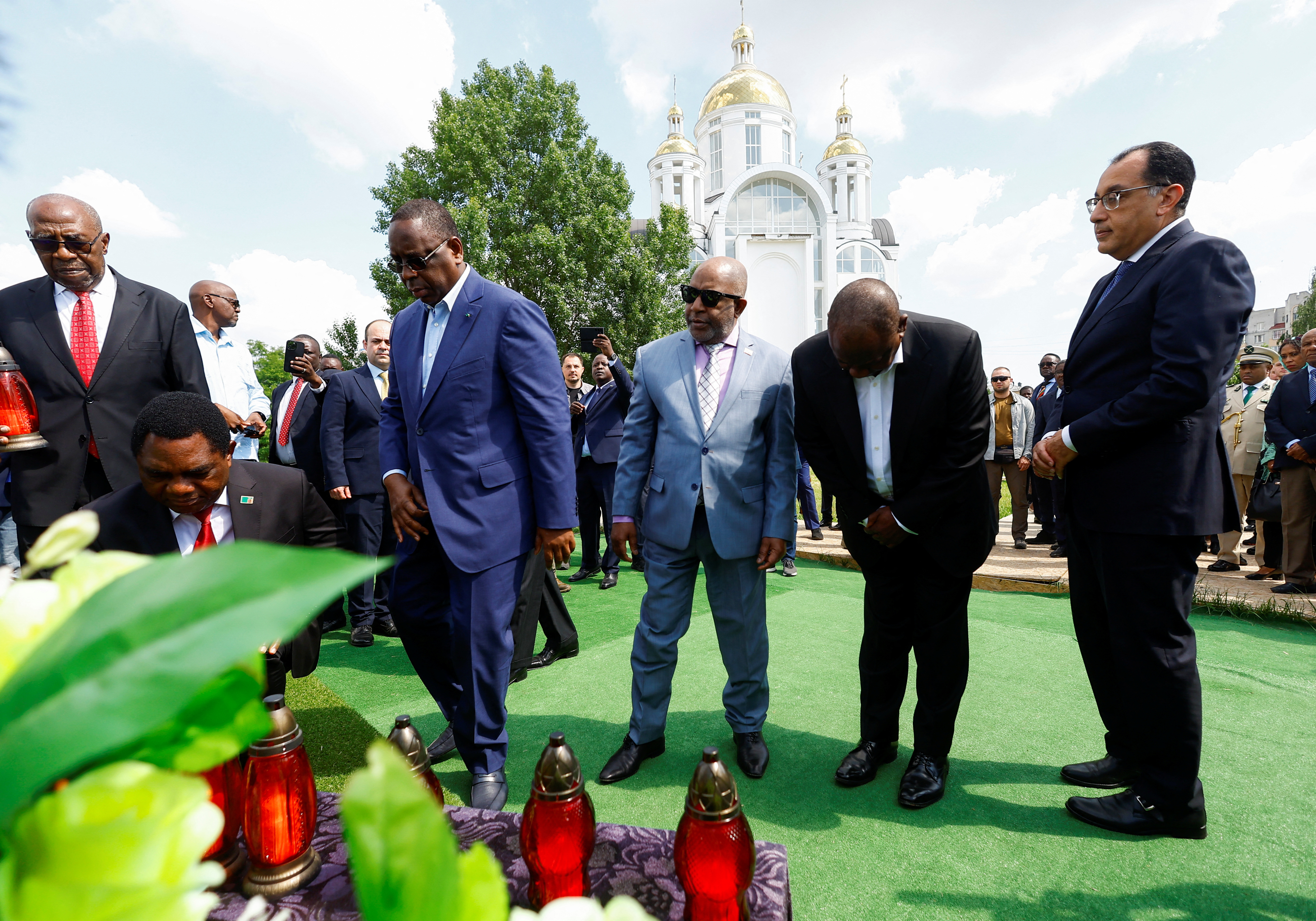 African leaders visit Ukraine