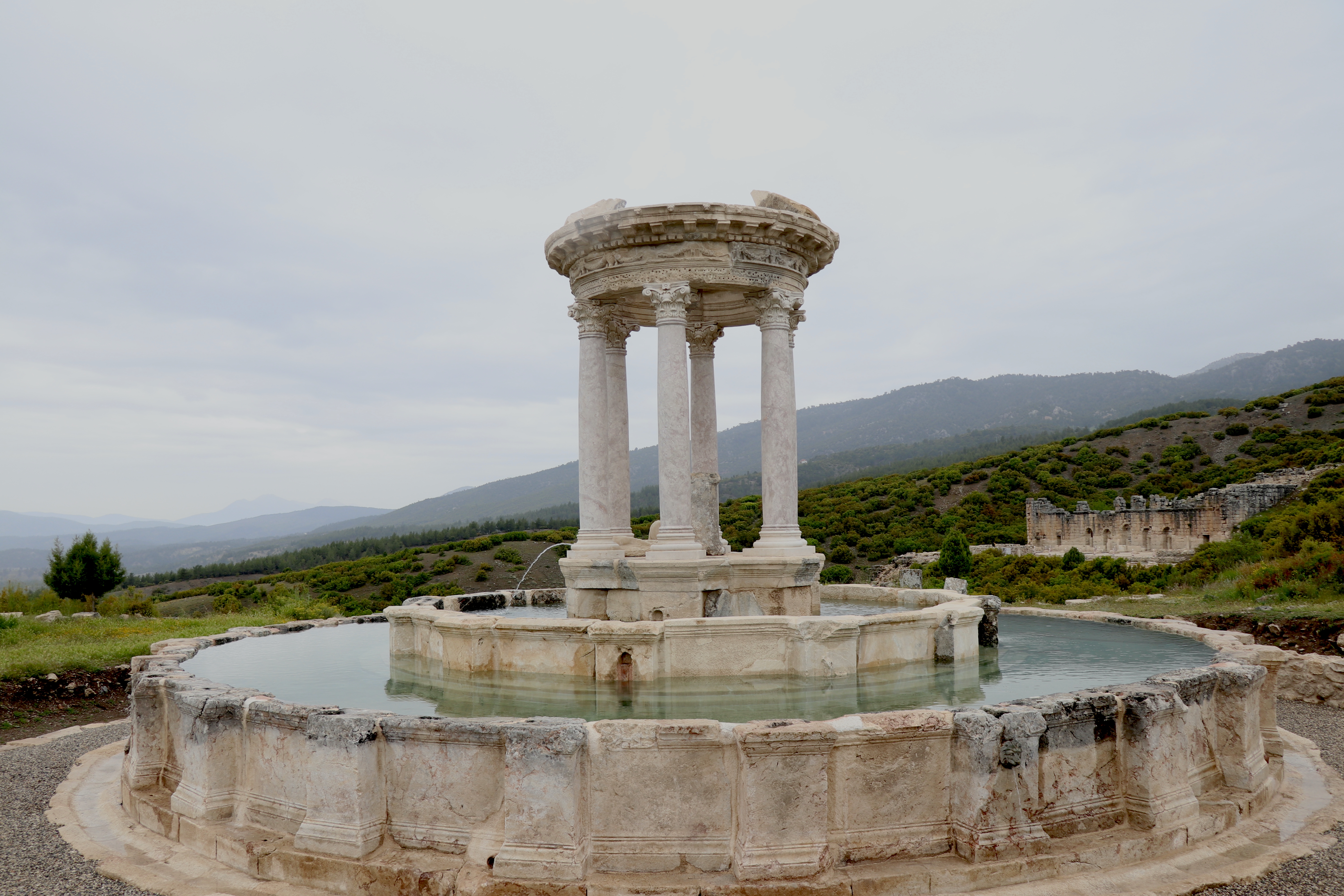 Zasjao antički grad Kibyra: Nakon dva milenija potekla voda iz fontane u “Gradu gladijatora“