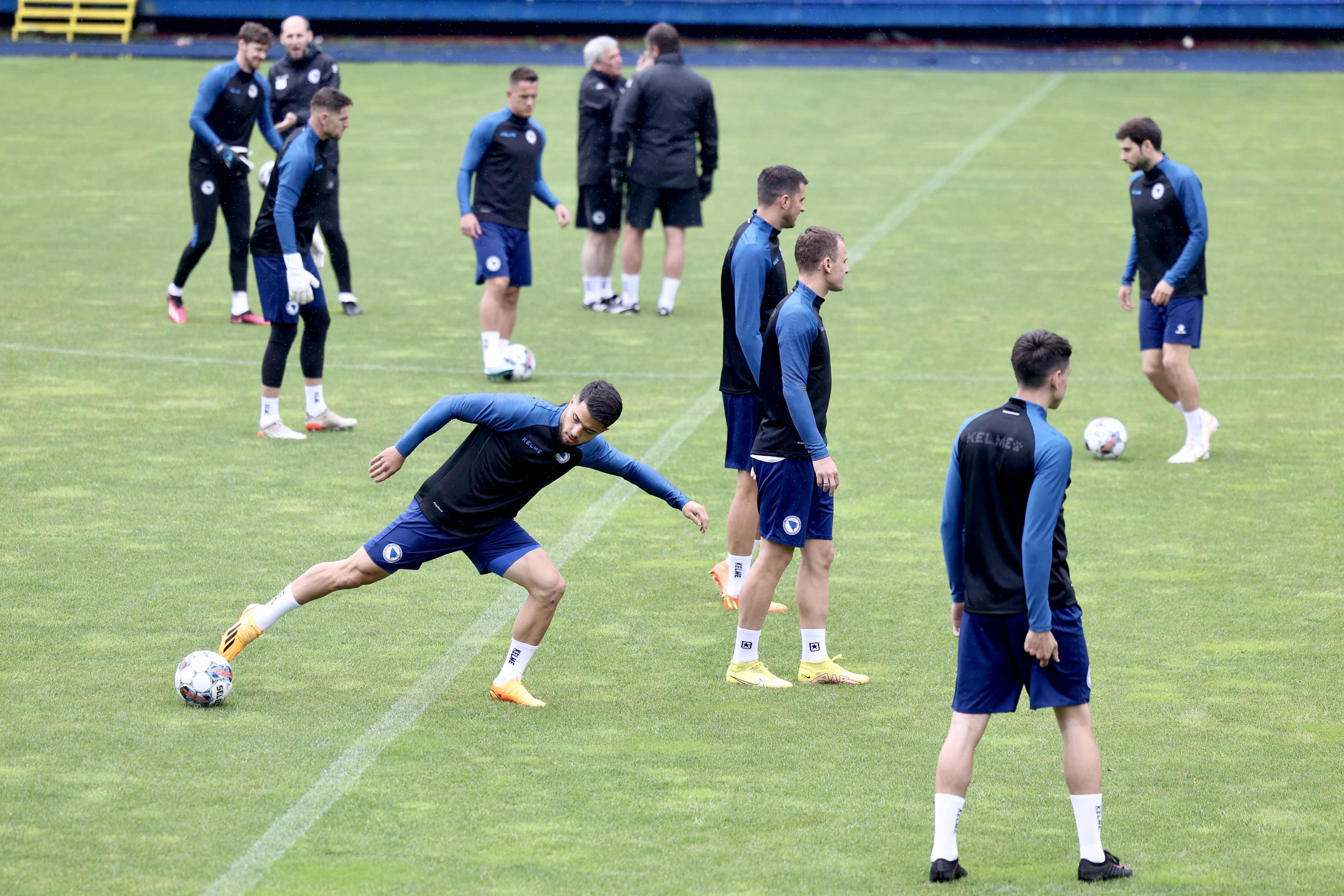 Trening fudbalska reprezentacija Bosne i Hercegovine BiH Zmajevi Stadion Grbavica