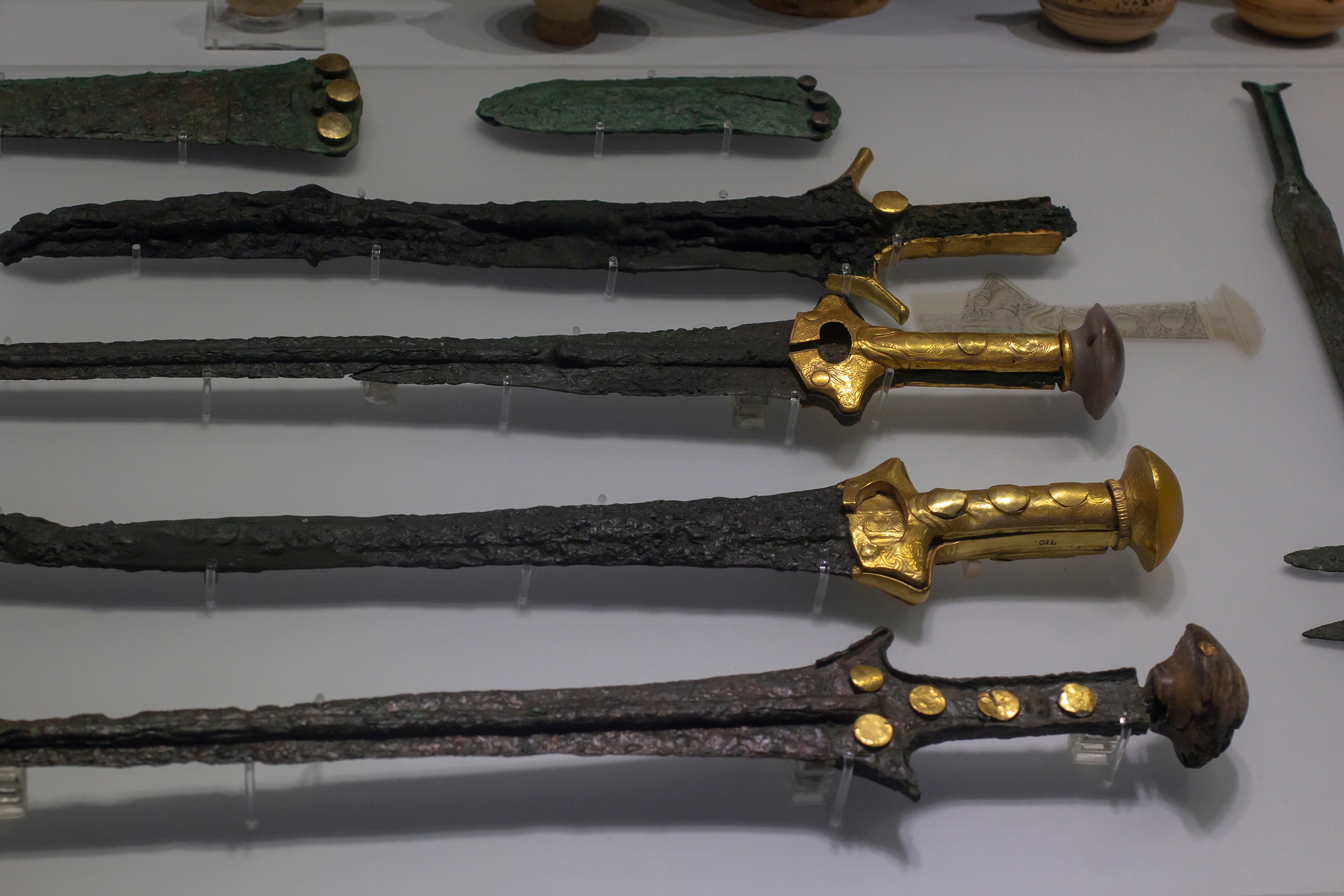 Heraklion,,Greece,-,July,,03,,2021:,Weapons,From,"warrior,Graves":