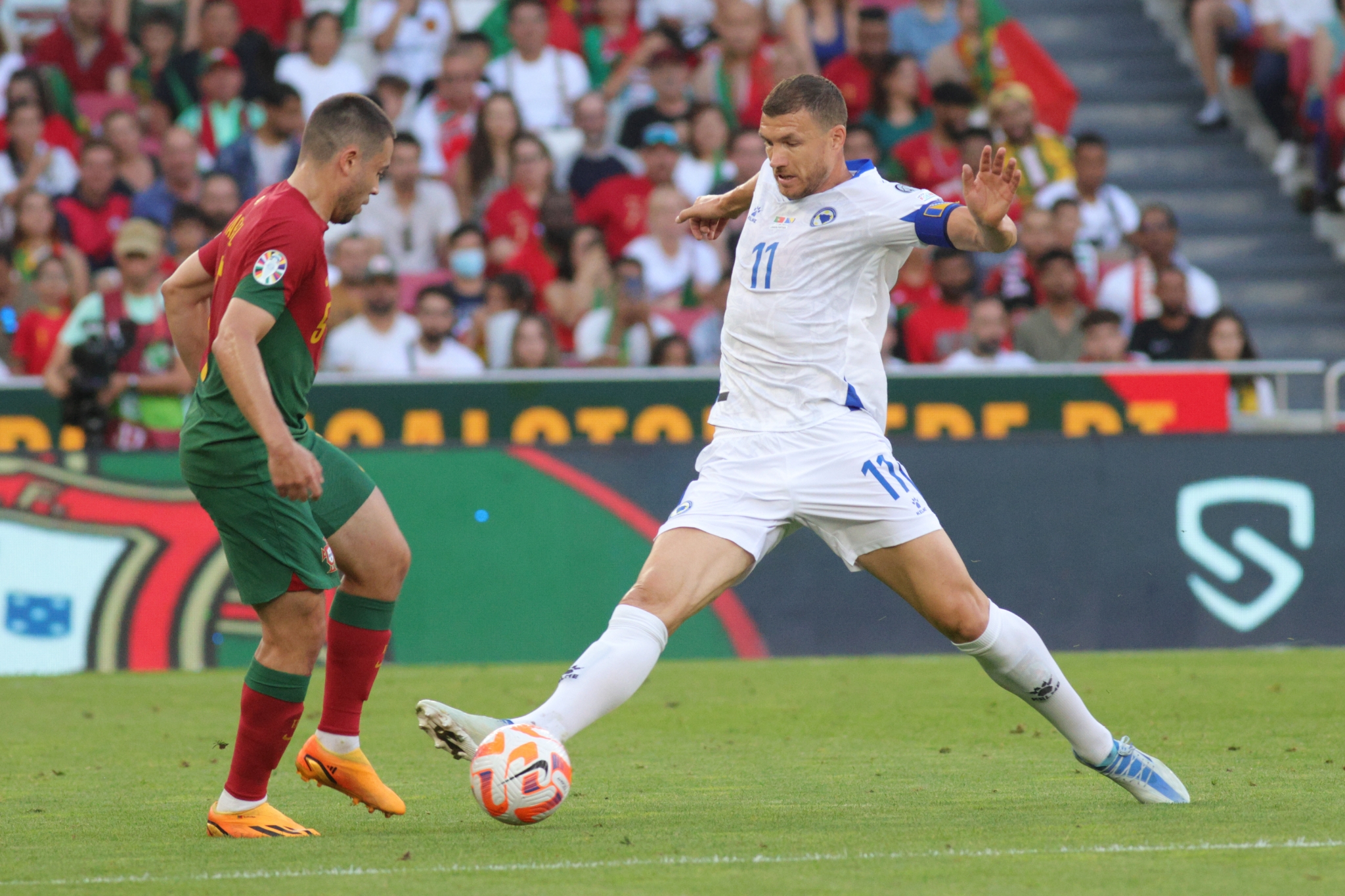 Portugal BiH dzeko