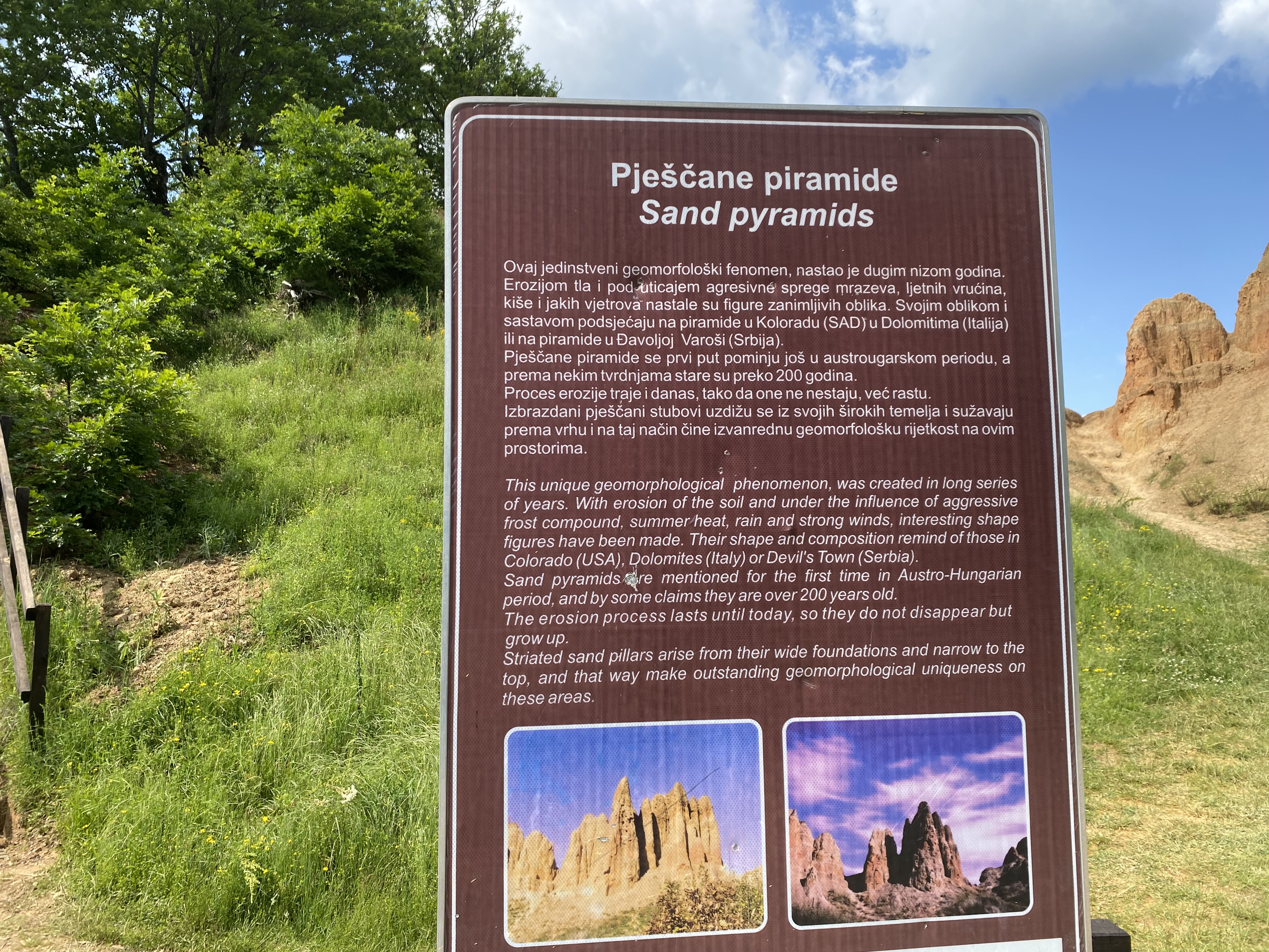 Pješčane piramide Foča