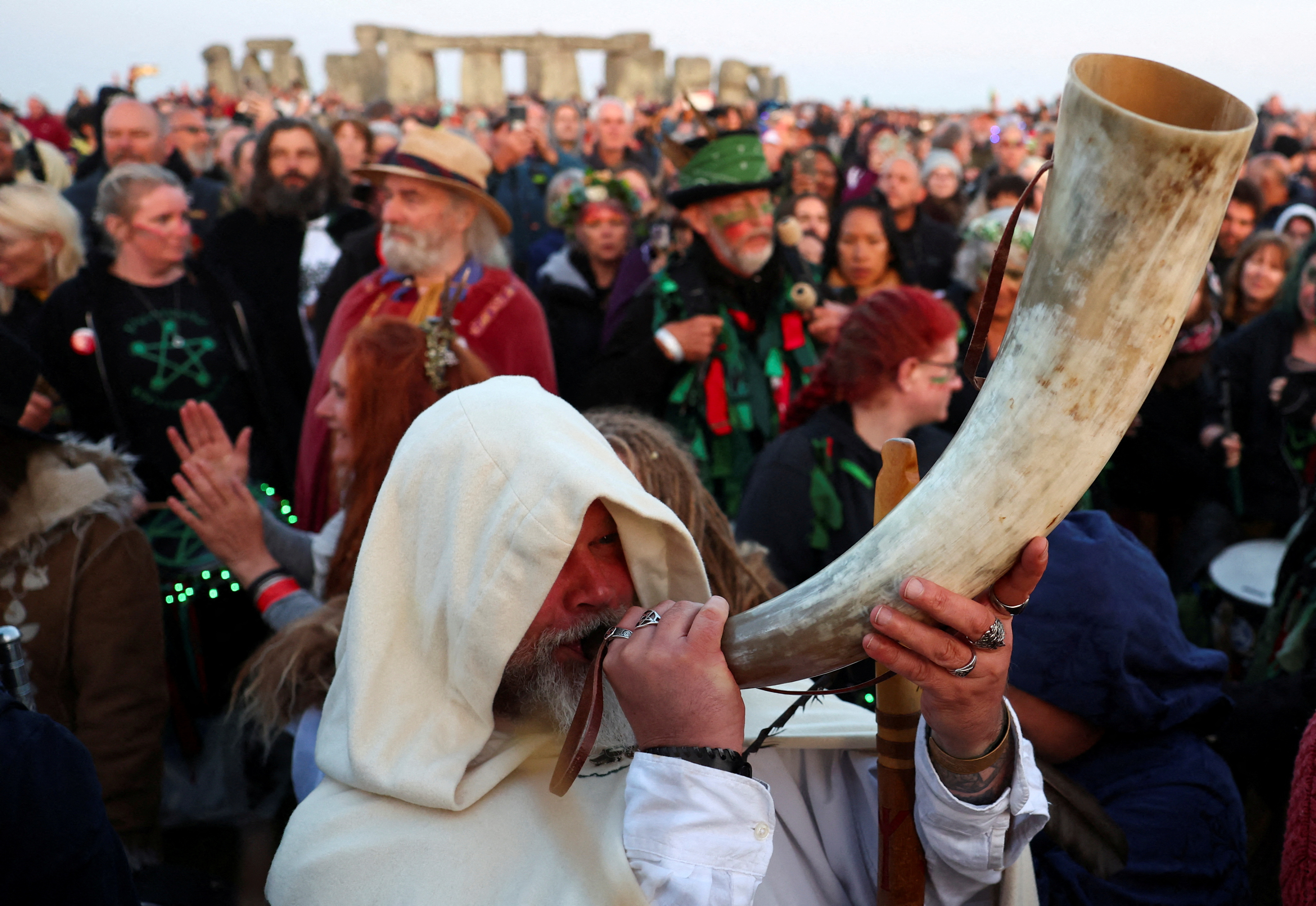 Summer solstice celebrations at Stonehenge