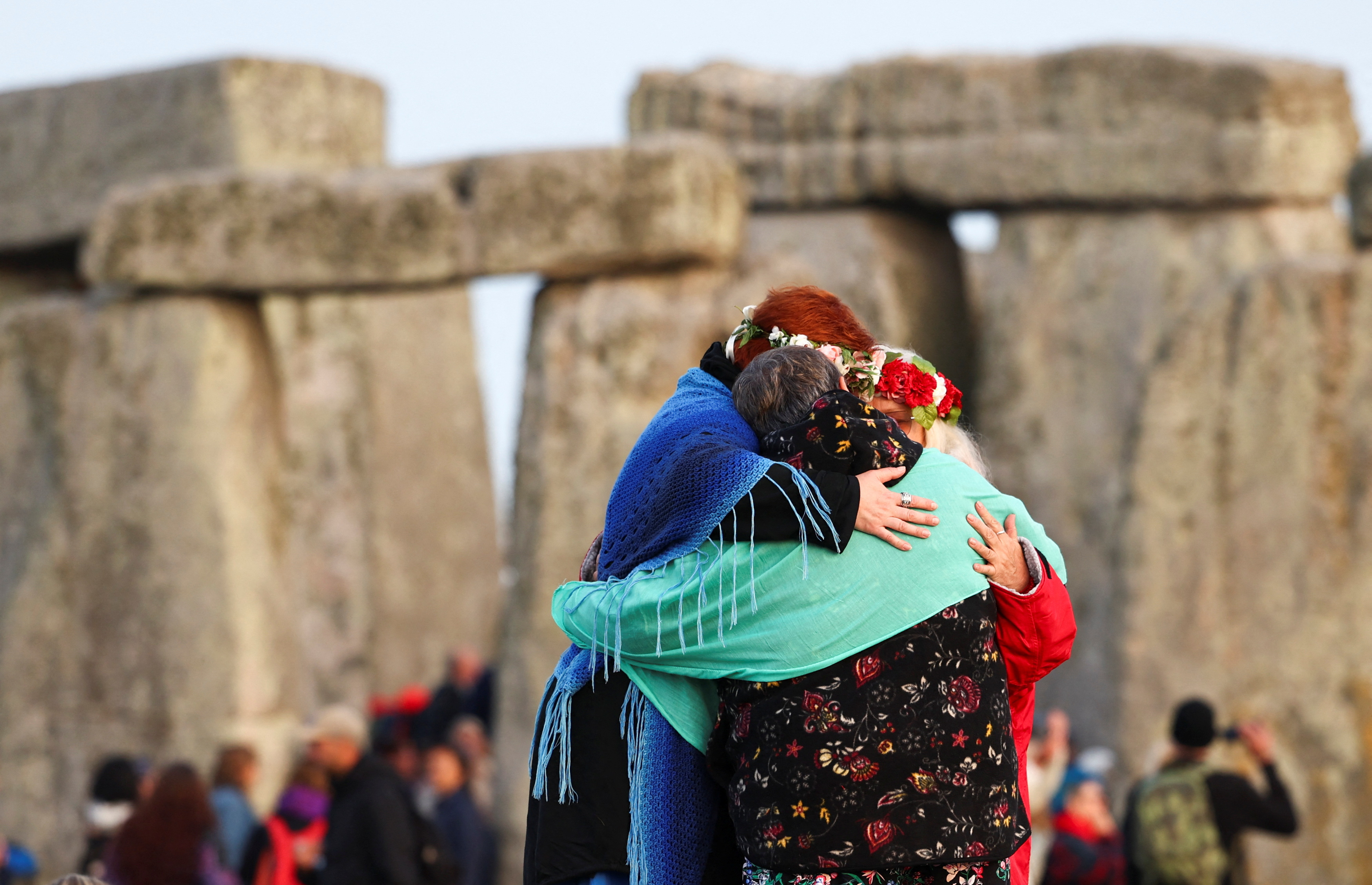 Summer solstice celebrations at Stonehenge