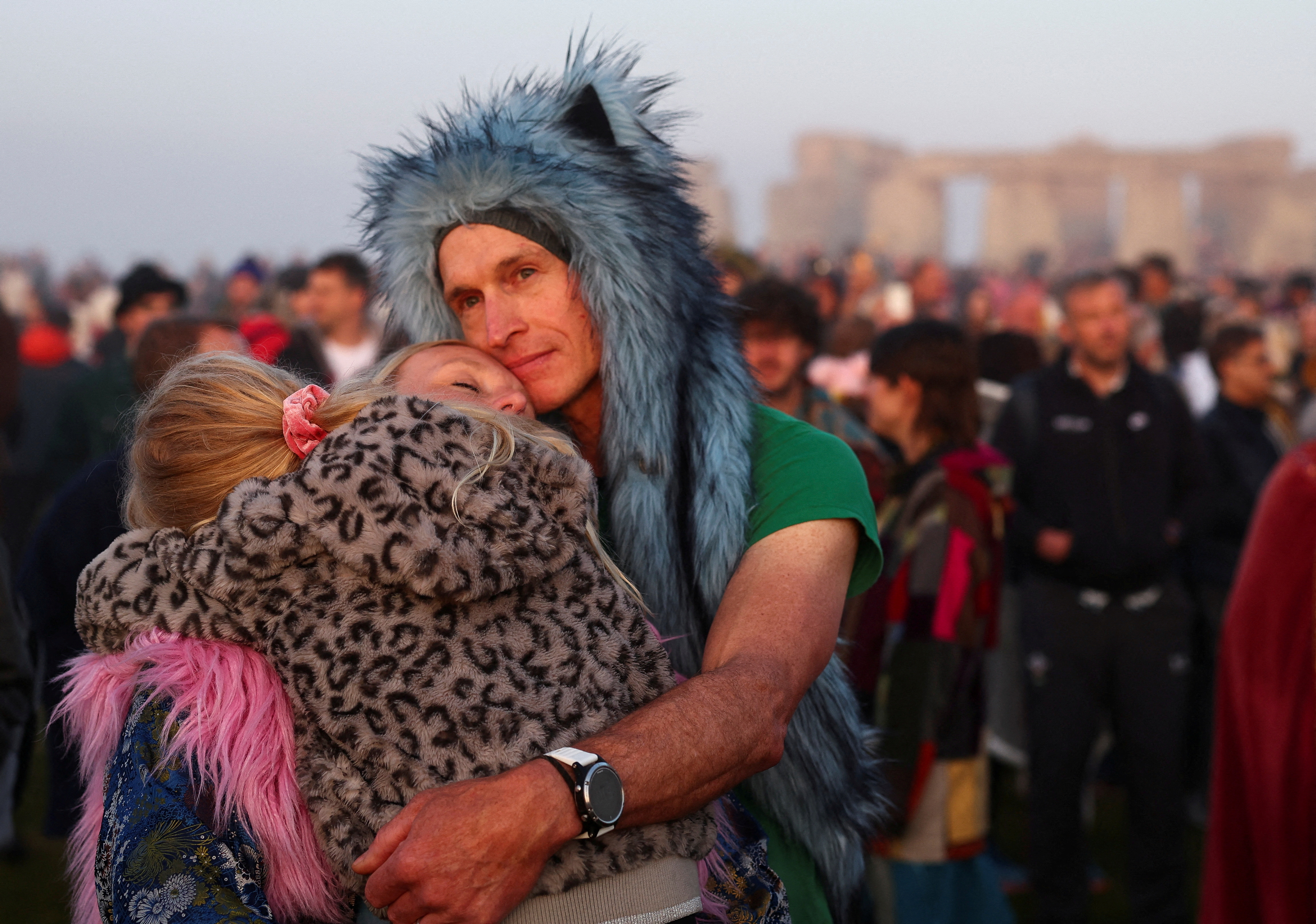 Summer solstice celebrations at Stonehenge