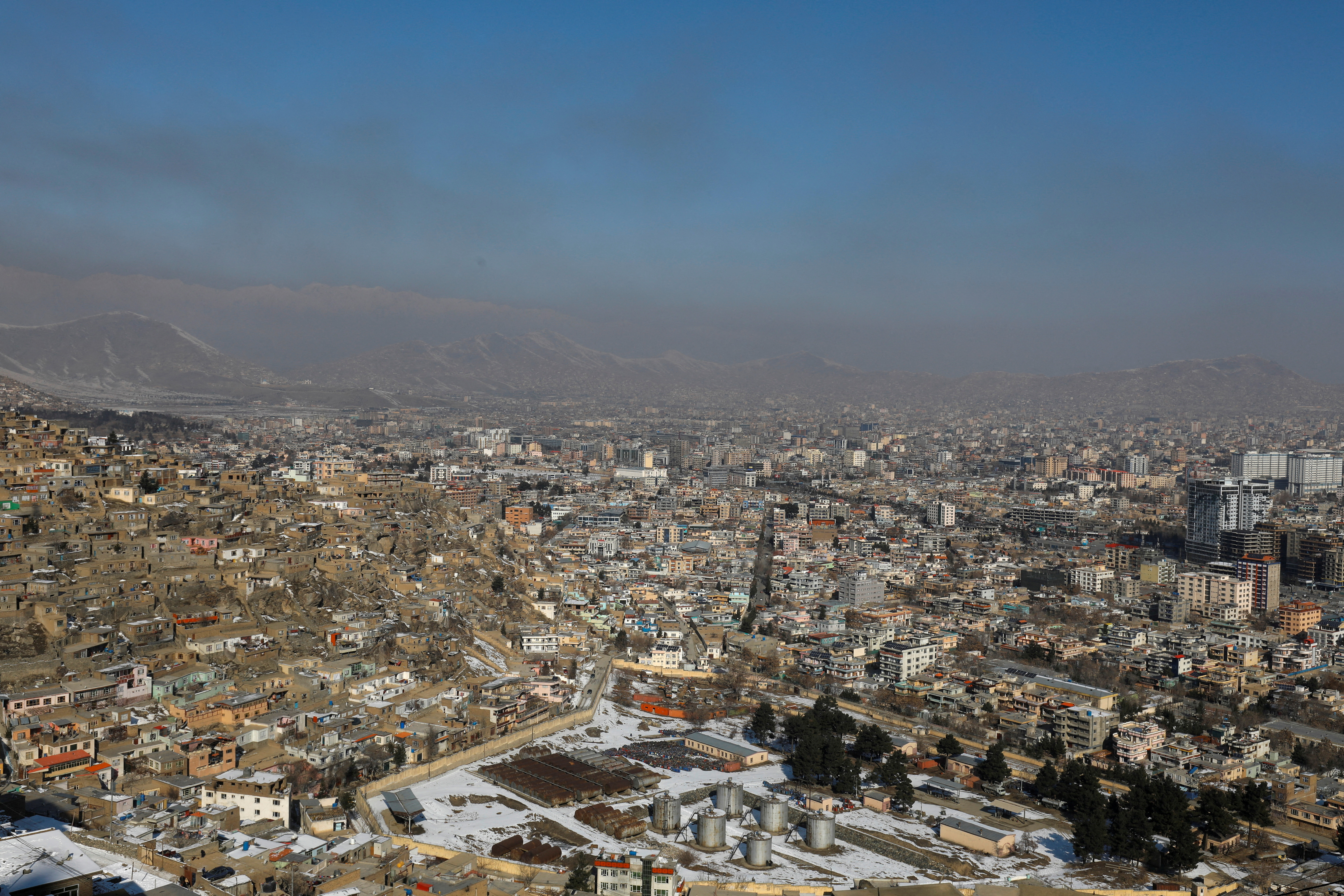 FILE PHOTO: A general view of the city of Kabul