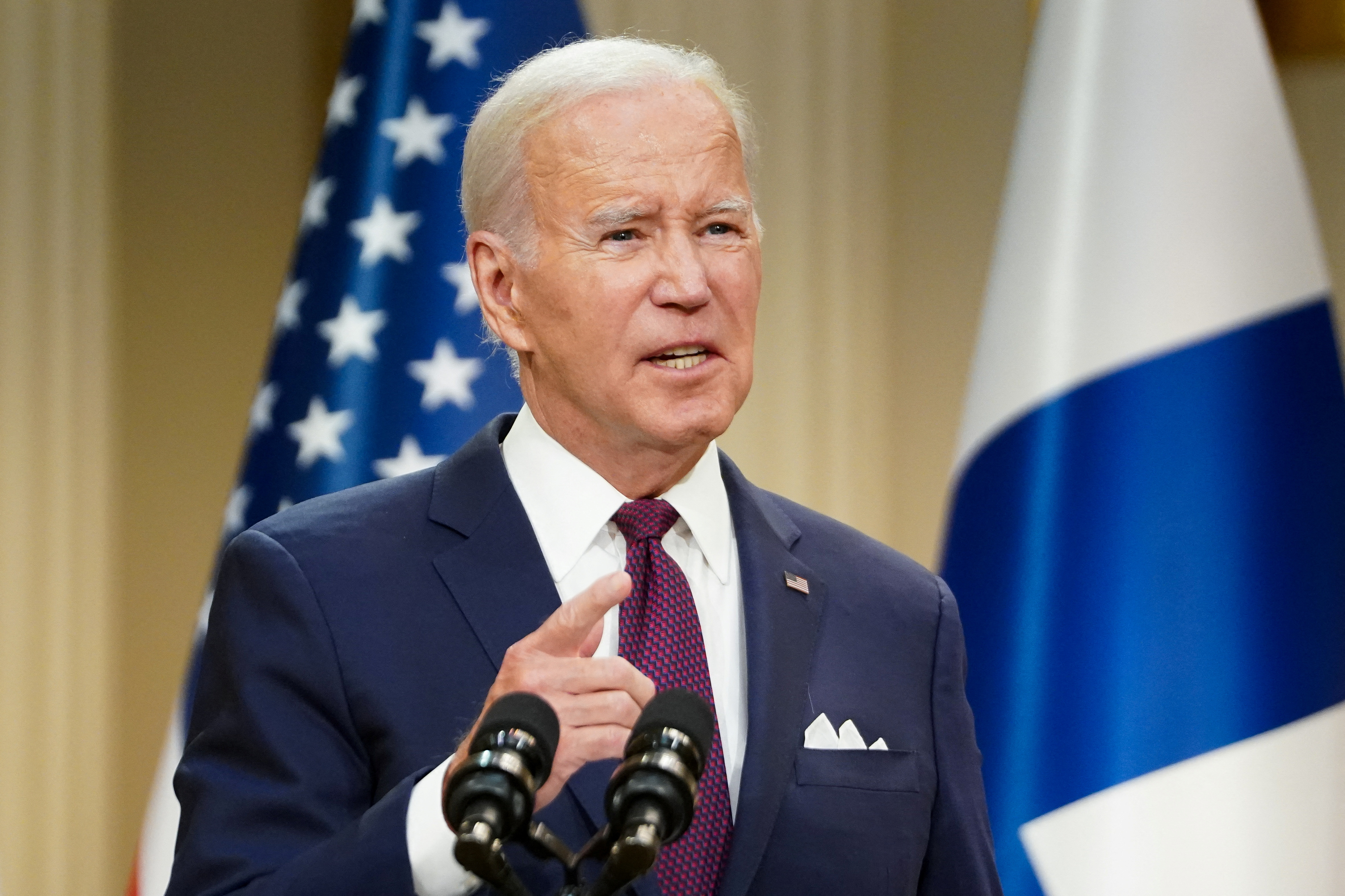 U.S. President Joe Biden meets Nordic leaders in Helsinki