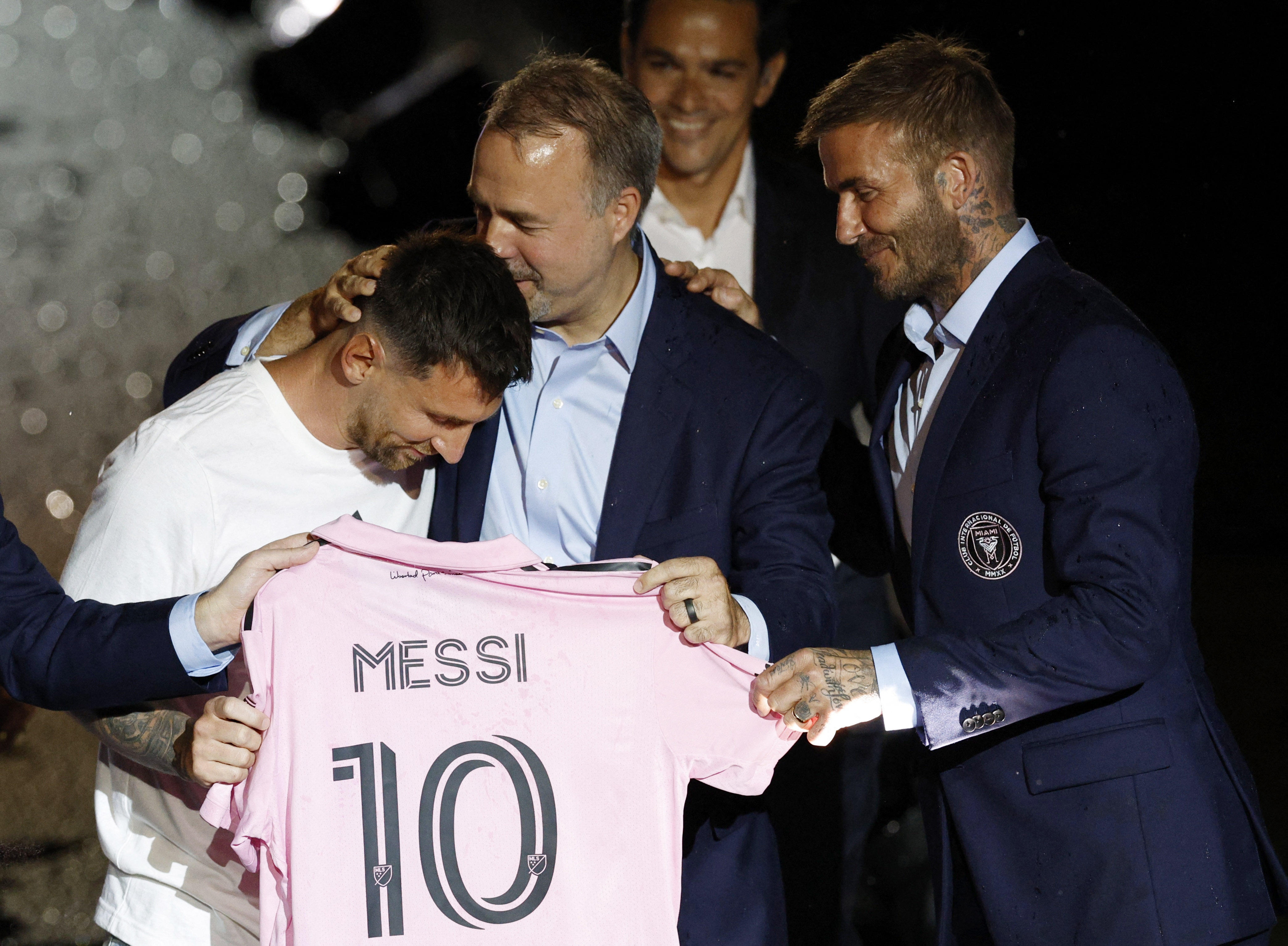 Inter Miami CF unveil Lionel Messi