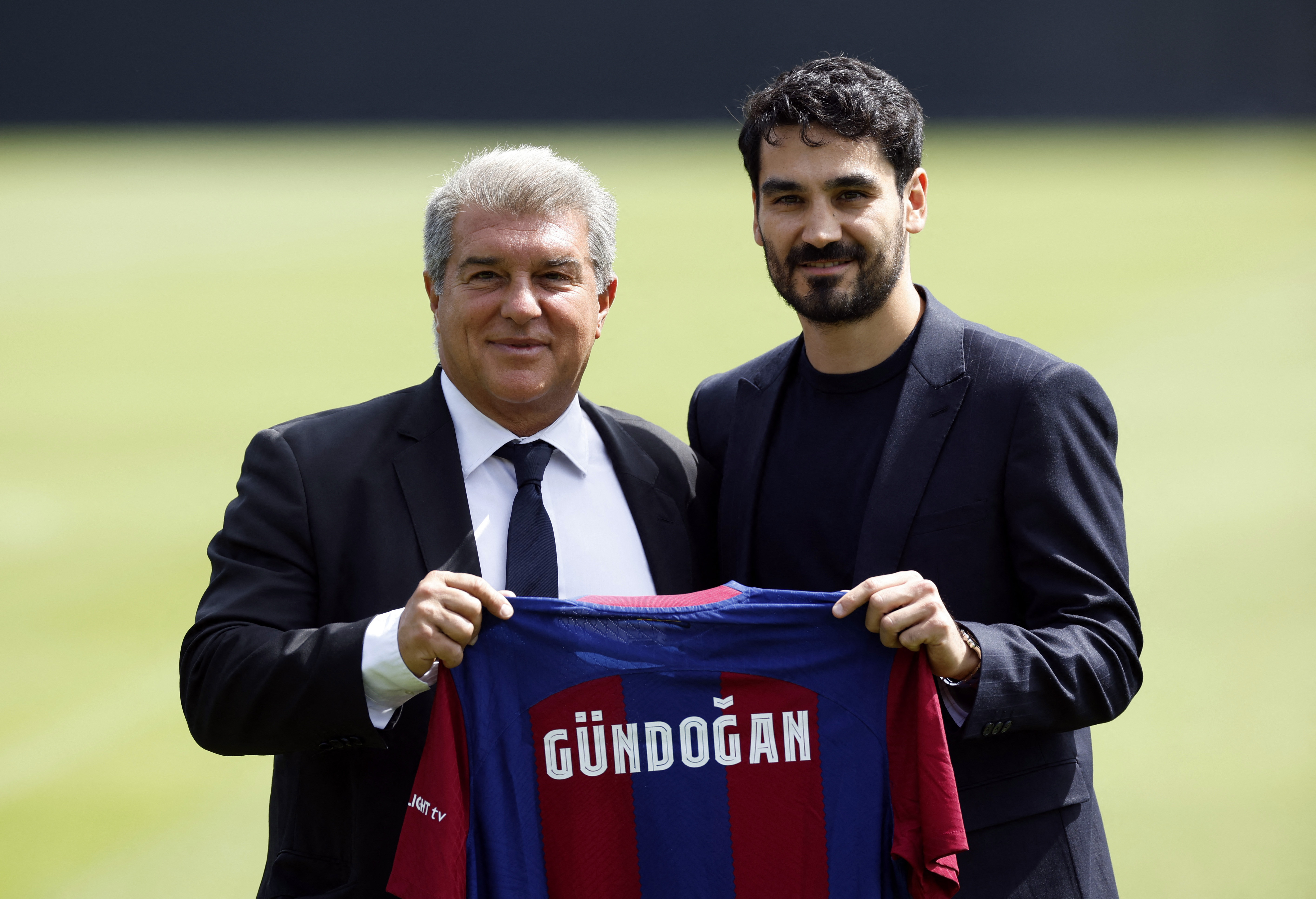 FC Barcelona unveil Ilkay Gundogan