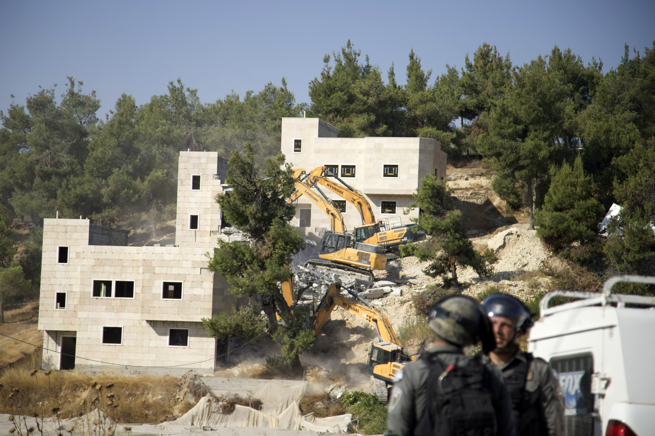 izrael bageri rušenje