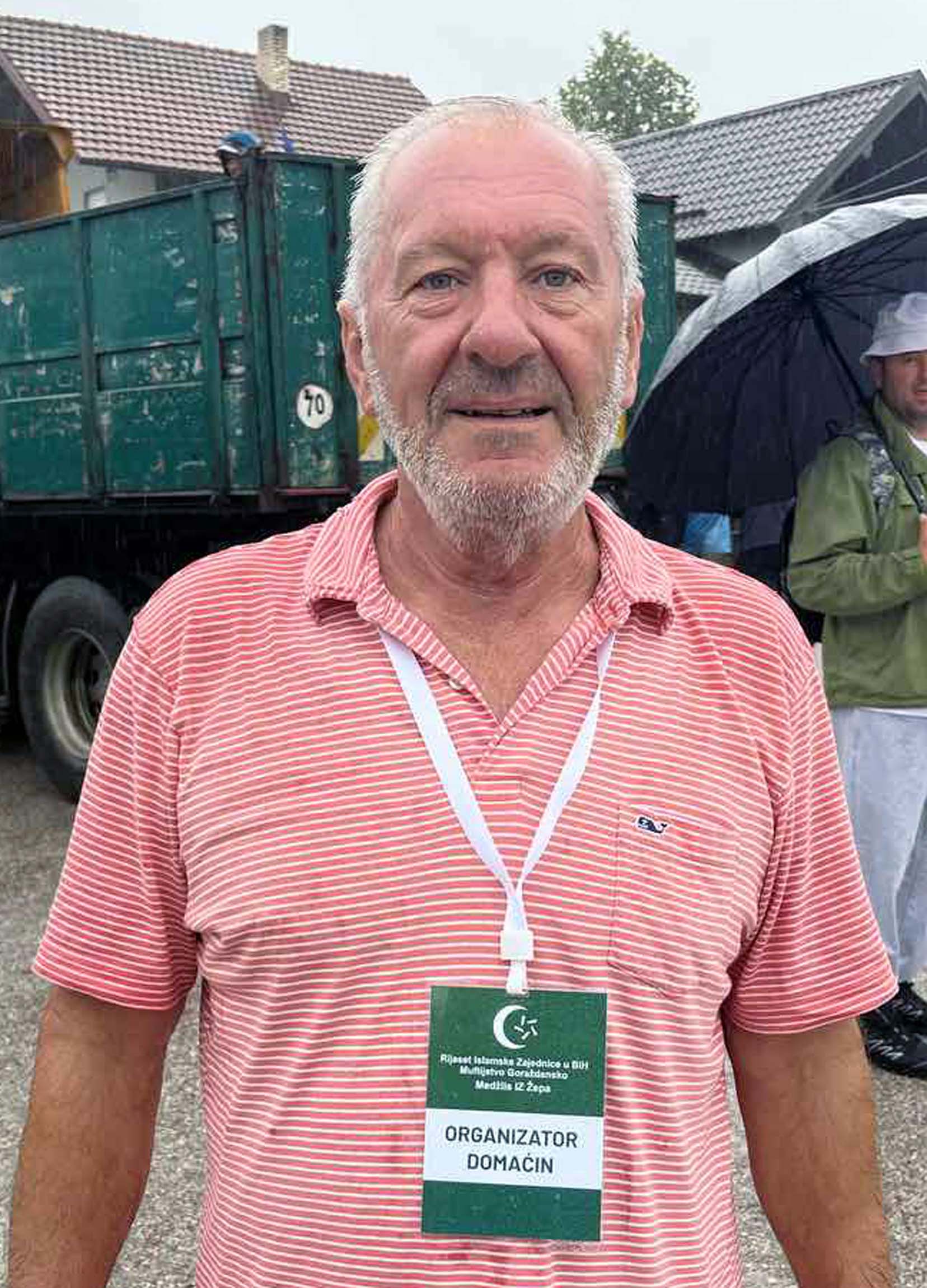 Amir Bajić je organizator i vođa mirovnog marša Hod slobode