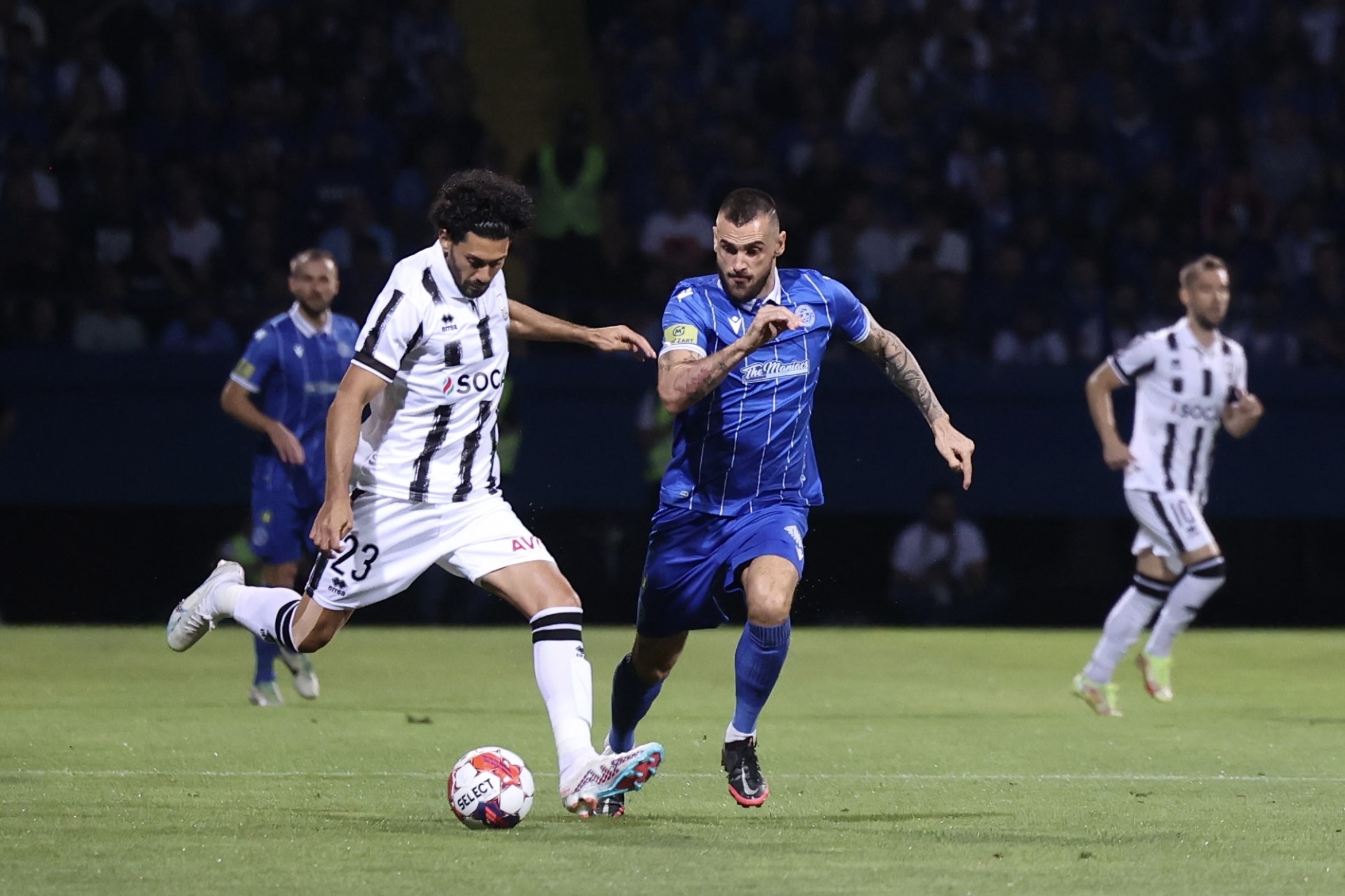 Sulejman Krpić vs Jaber Željezničar Neftchi Baku UEFA CONFERENCE LEAGEU