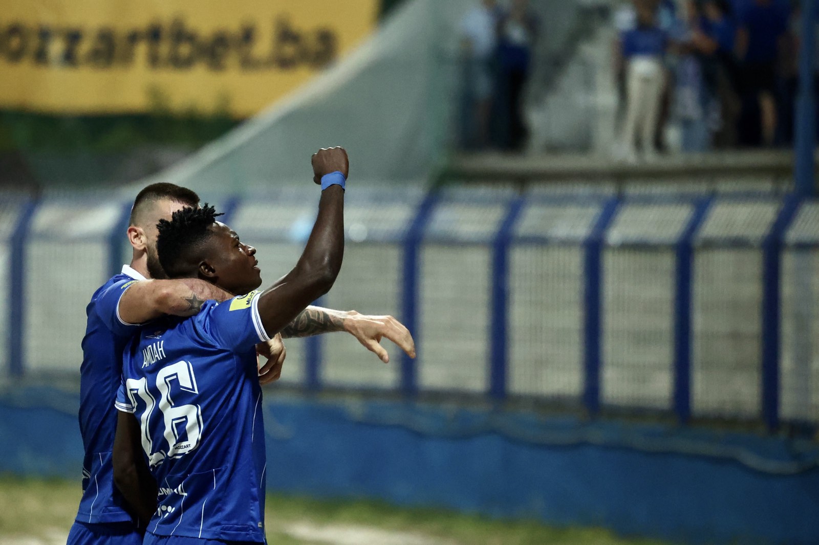 Joseph Amoah FK Željezničar Neftchi UEfA CONFERENCE LEAGUE