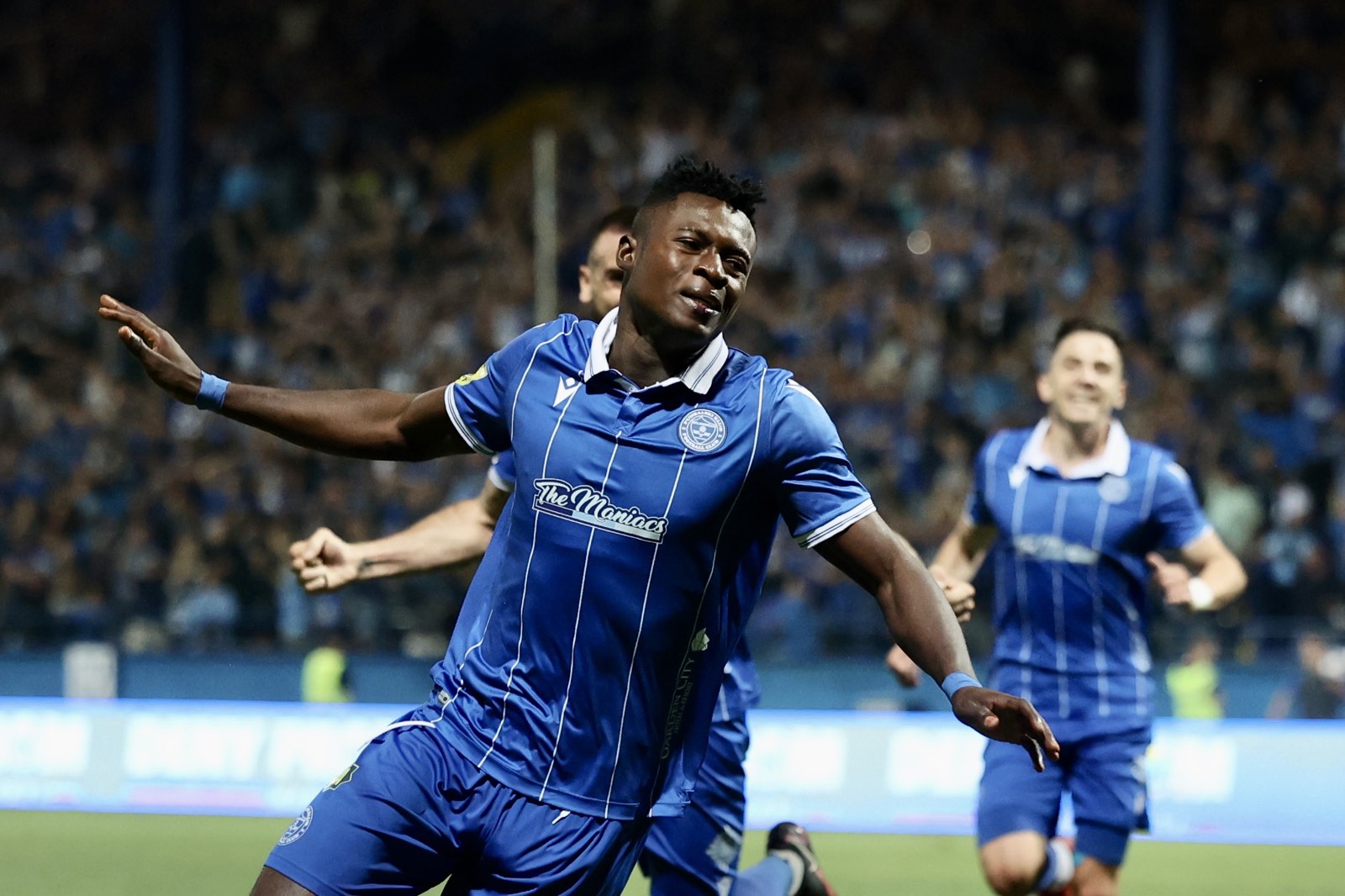 Joseph Amoah FK Željezničar Neftchi UEfA CONFERENCE LEAGUE-07-27_21-58-02-071