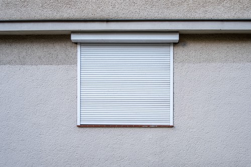 closed blind, berlin, berlin, germany - 01 Sep 2022