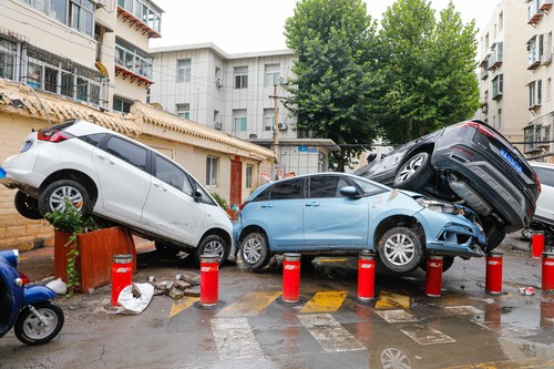 Super Typhoon Doksuri Hits Jinan, China