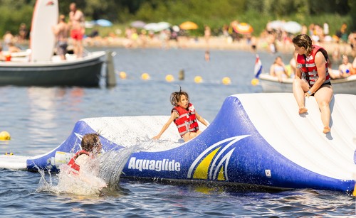 Water fun in the aqua park