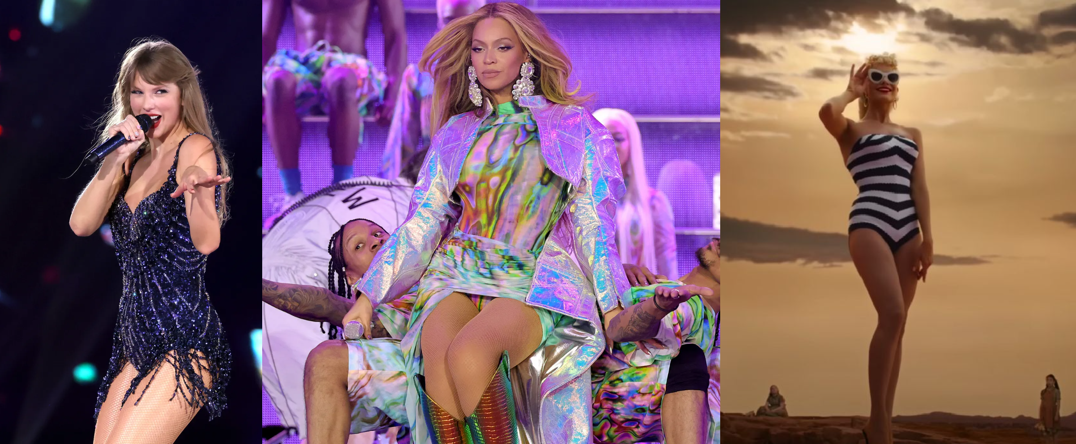 Taylor, Beyonce, Barbie