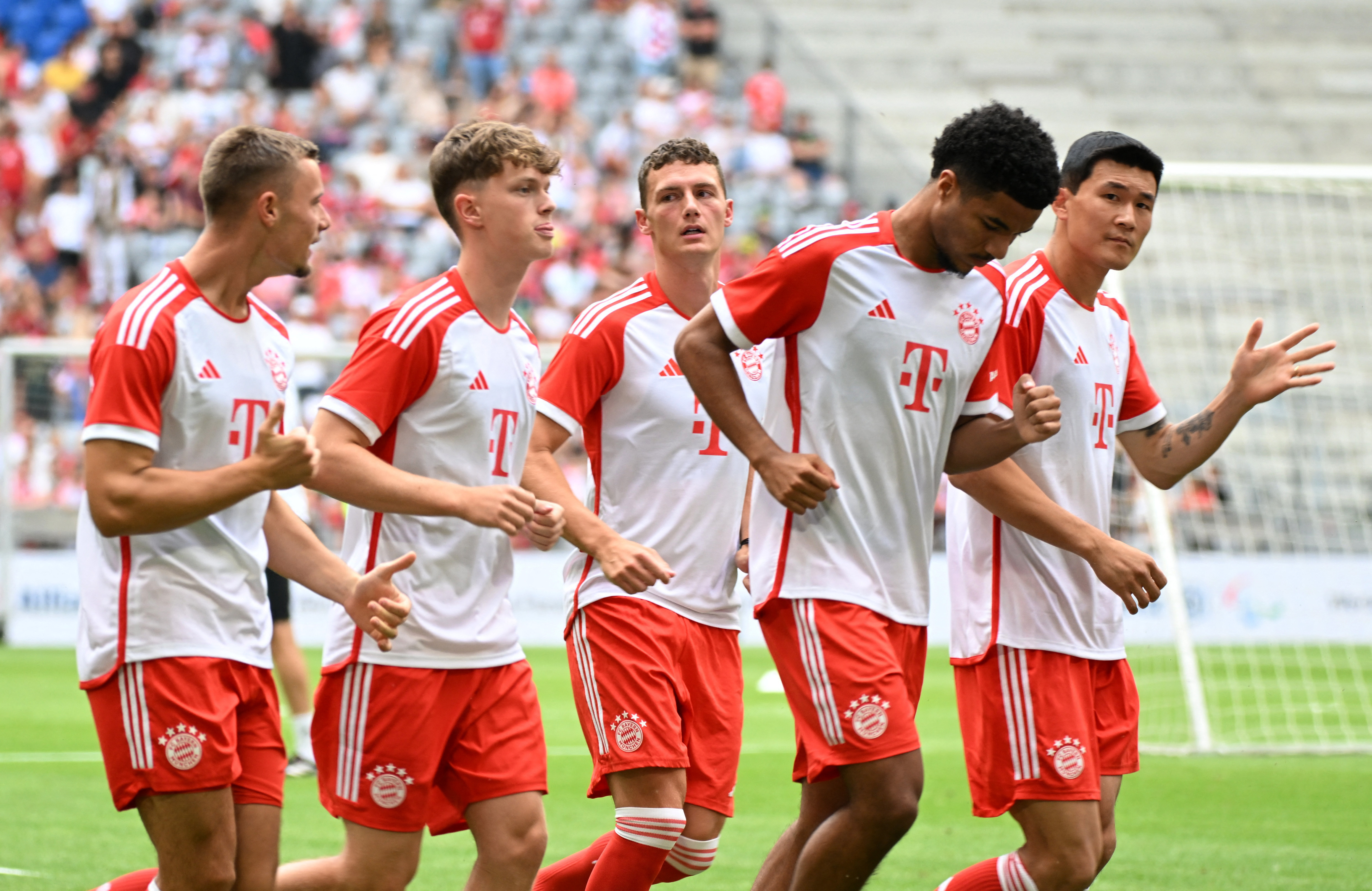 Bayern Munich presents its new team for the 2023/24 Bundesliga season