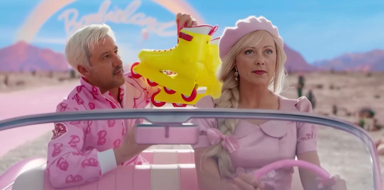 foto IPP da video youtube 10-08-2023 frame di Ă‚Â«GeorgieĂ‚Â» il video-parodia ispirato al film Barbie realizzato con l inte