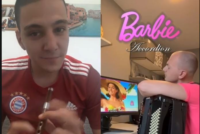 barbie frula i harmonika