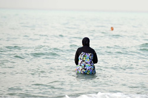 Illustration Burkini