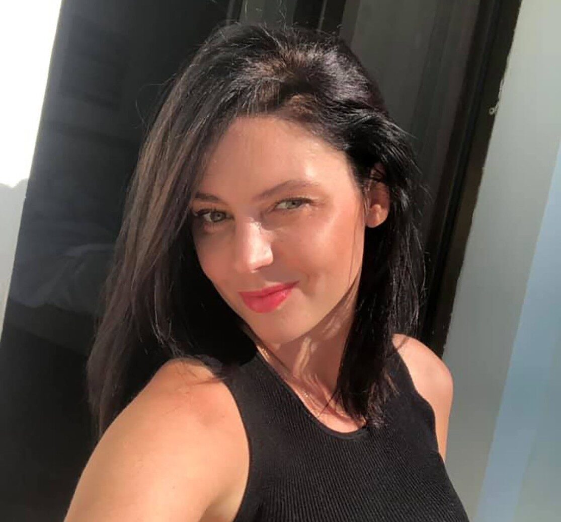 Flight attendant Kristina Raspopova