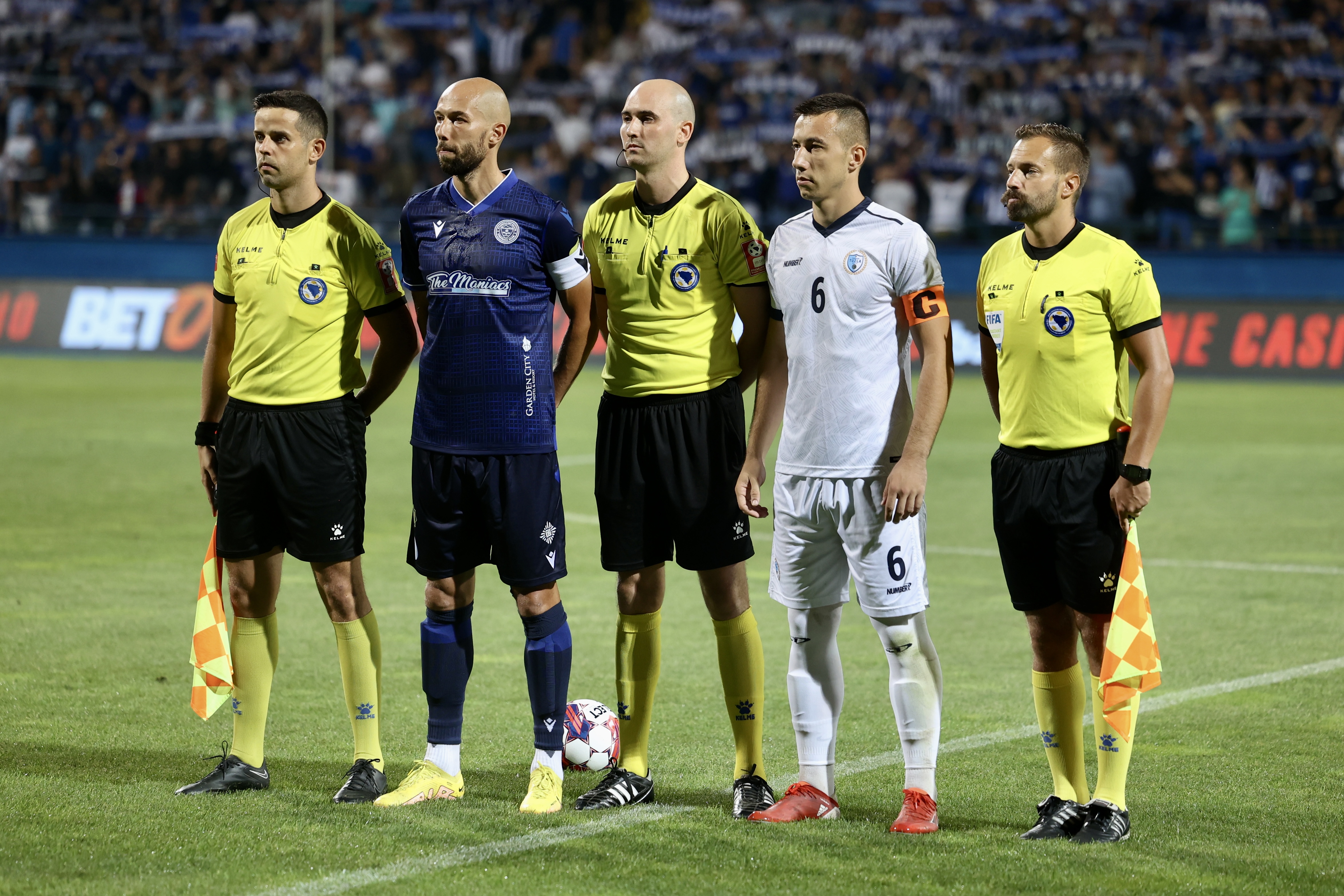 Zeljeznicar - Tuzla City sa sudijama Martinovic