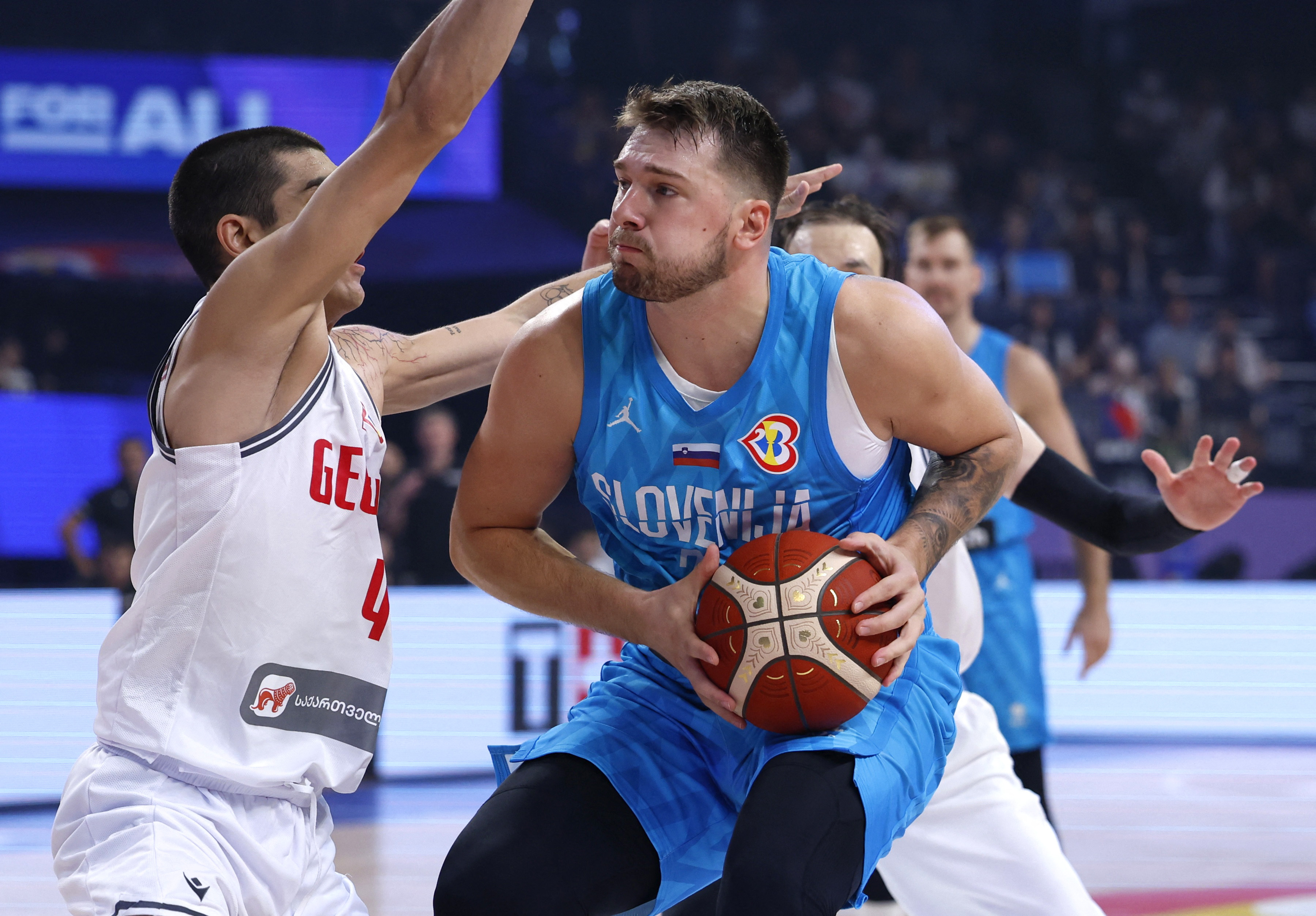 FIBA World Cup 2023 - First Round - Group F - Georgia v Slovenia