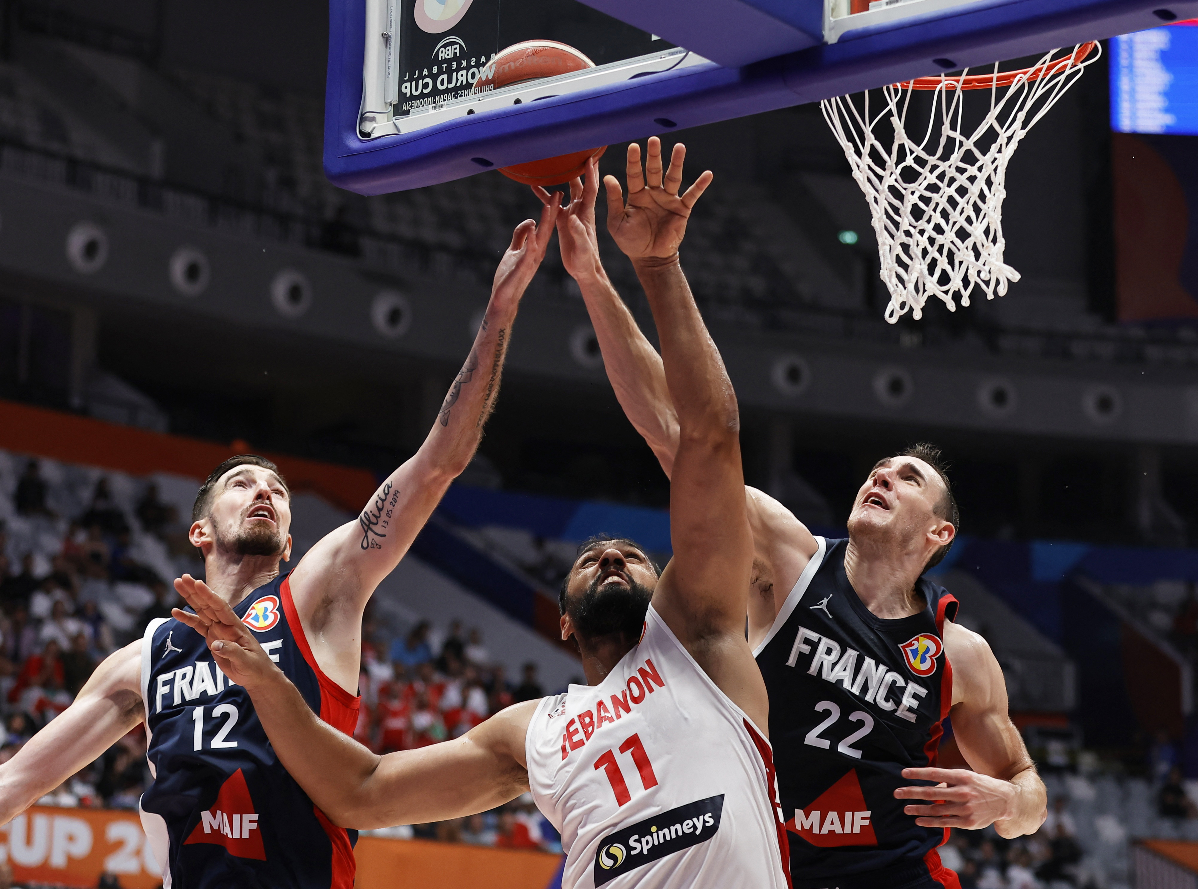 FIBA World Cup 2023 - First Round - Group H - Lebanon v France