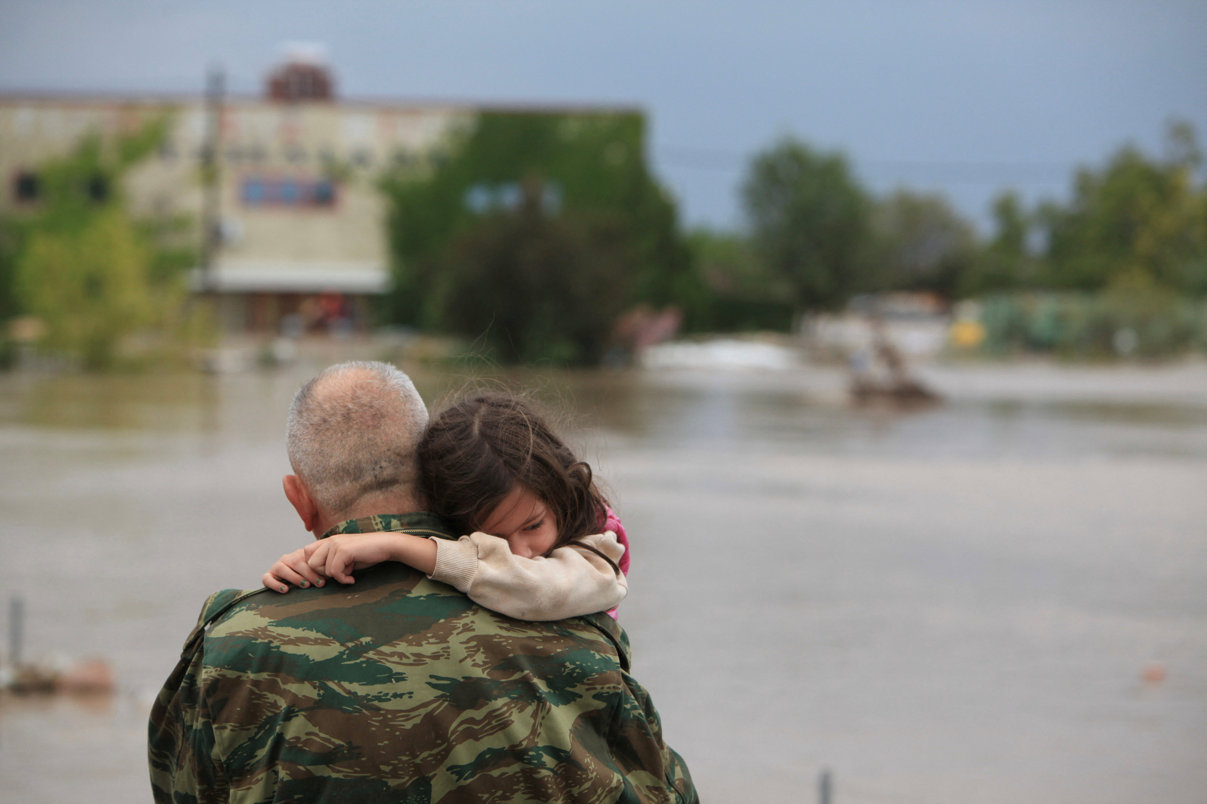 Impact of storm "Daniel", in the city of Larissa