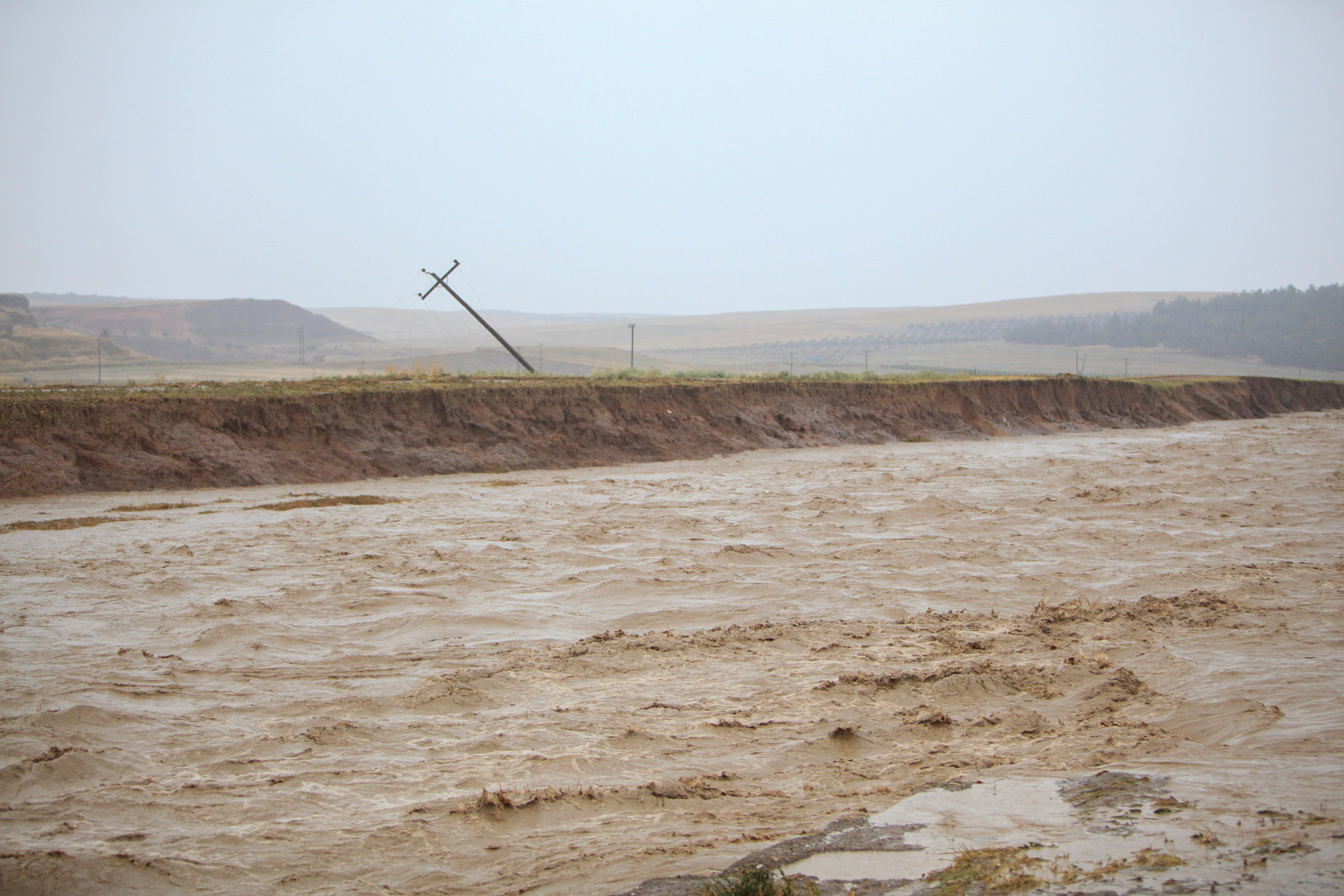 Impact of storm Daniel, in central Greece
