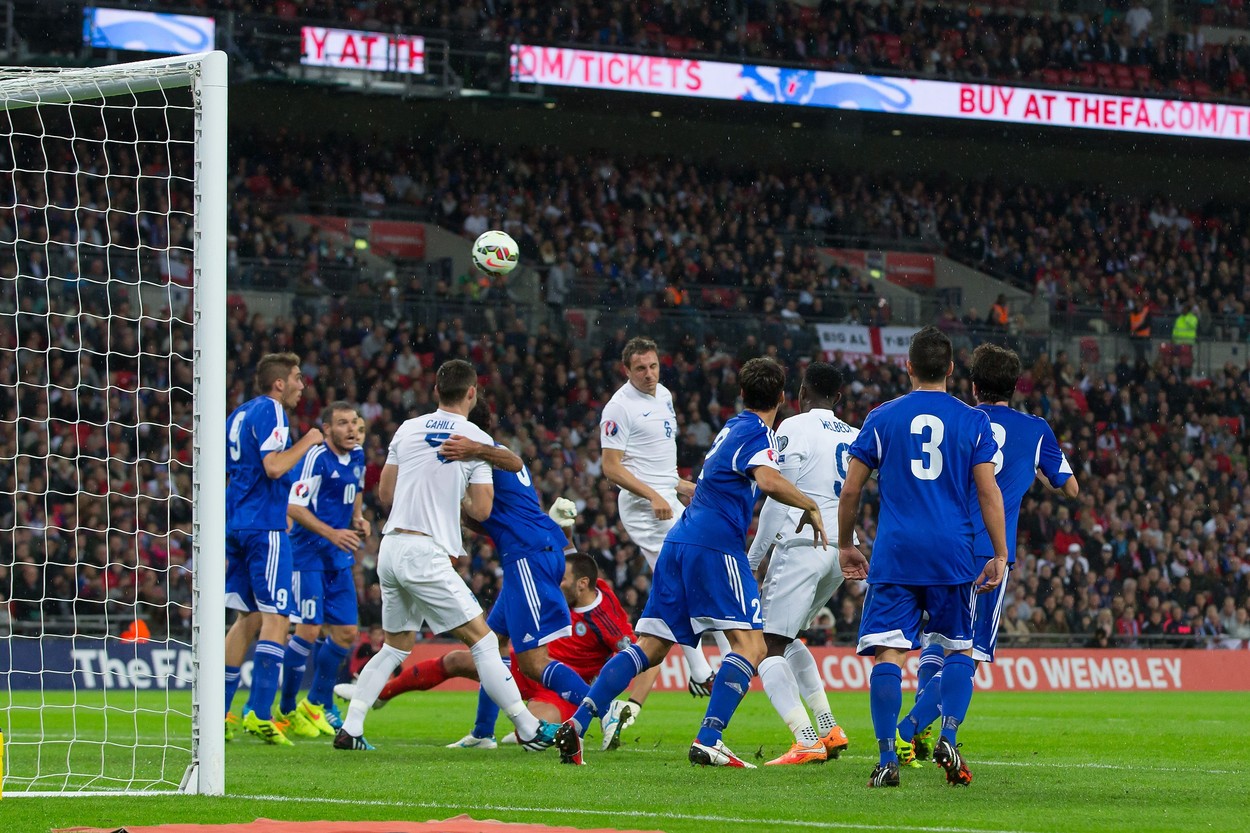 2016 UEFA European Championship Qualifying Group E England v San Marino Wembley Stadium, London, United Kingdom - 9 Oct 2014
