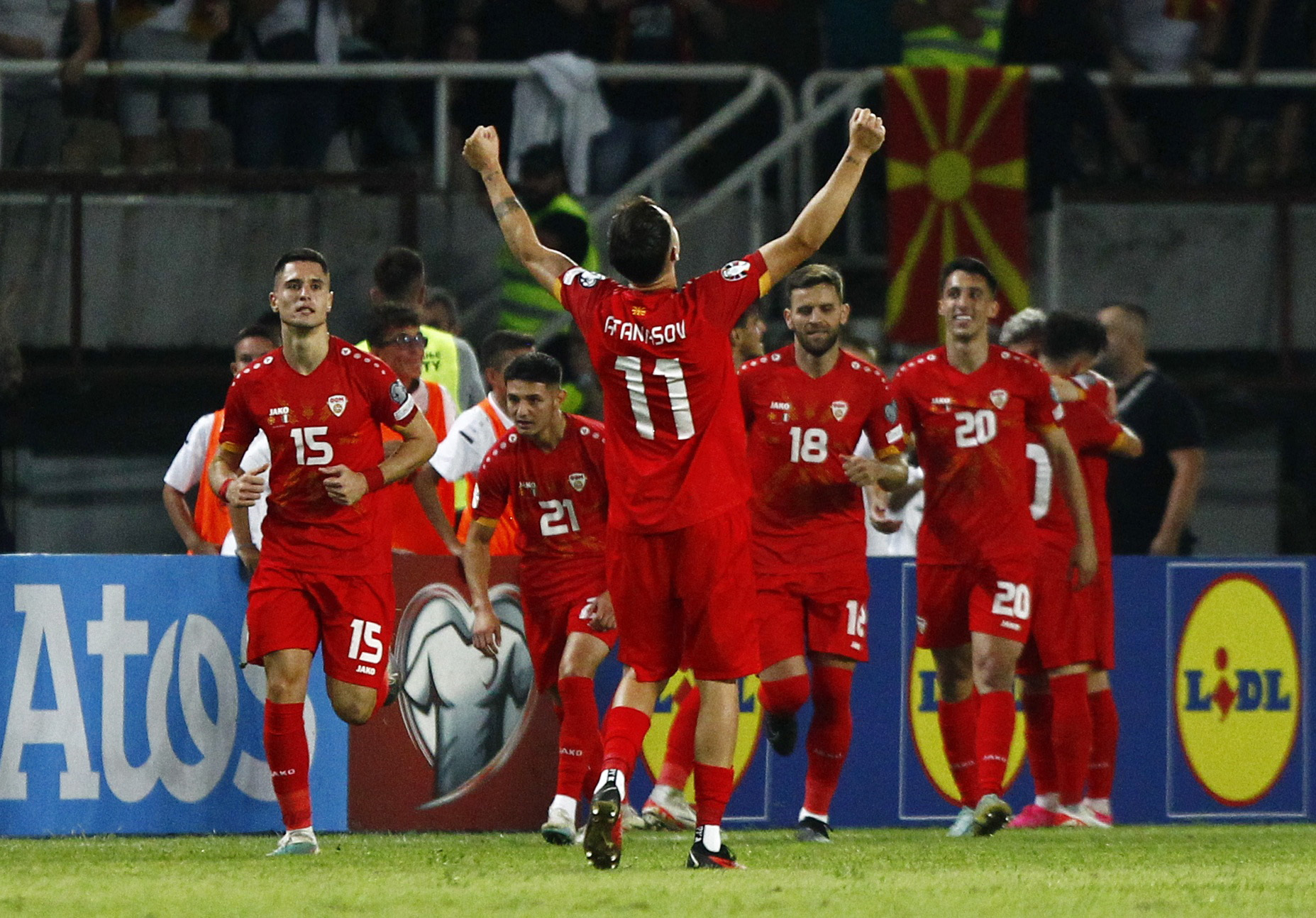 Euro 2024 Qualifier - Group C - North Macedonia v Italy