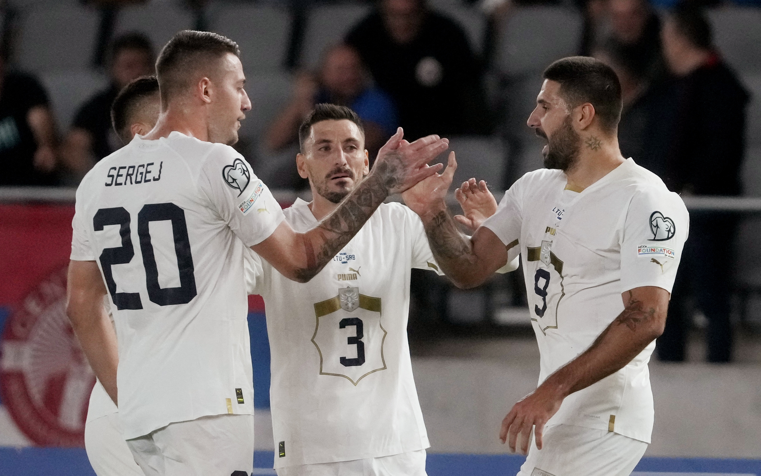 Euro 2024 Qualifier - Group G - Lithuania v Serbia