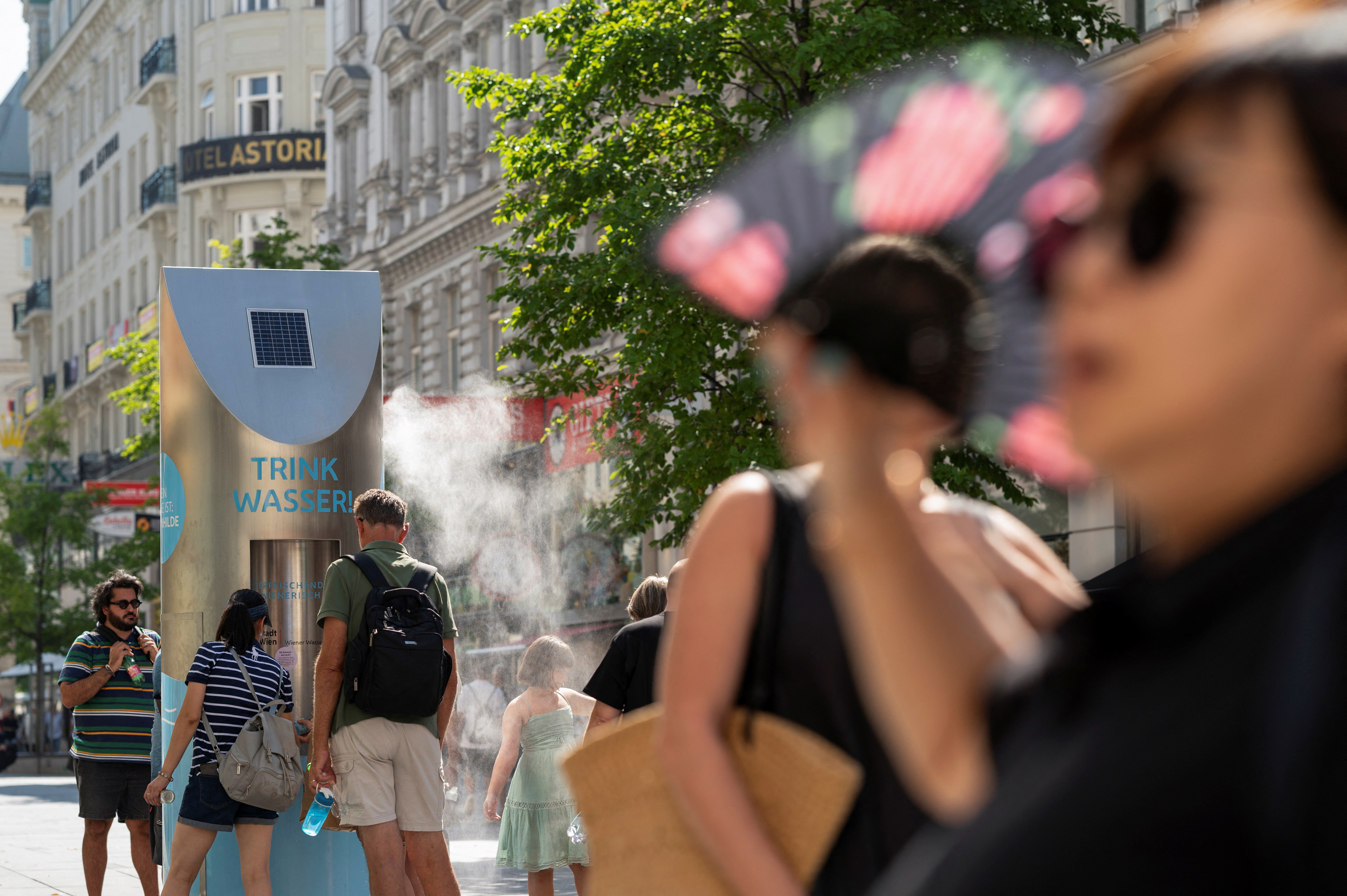 Heatwave hits Vienna