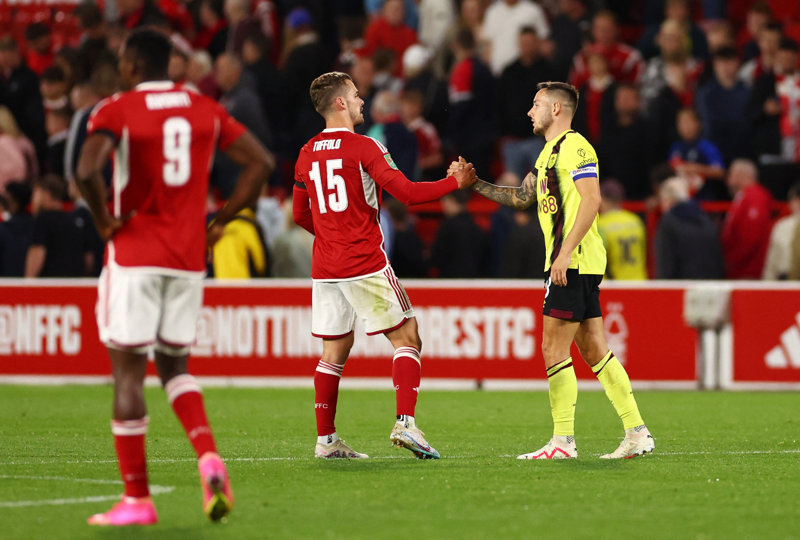 Carabao Cup Second Round - Nottingham Forest v Burnley