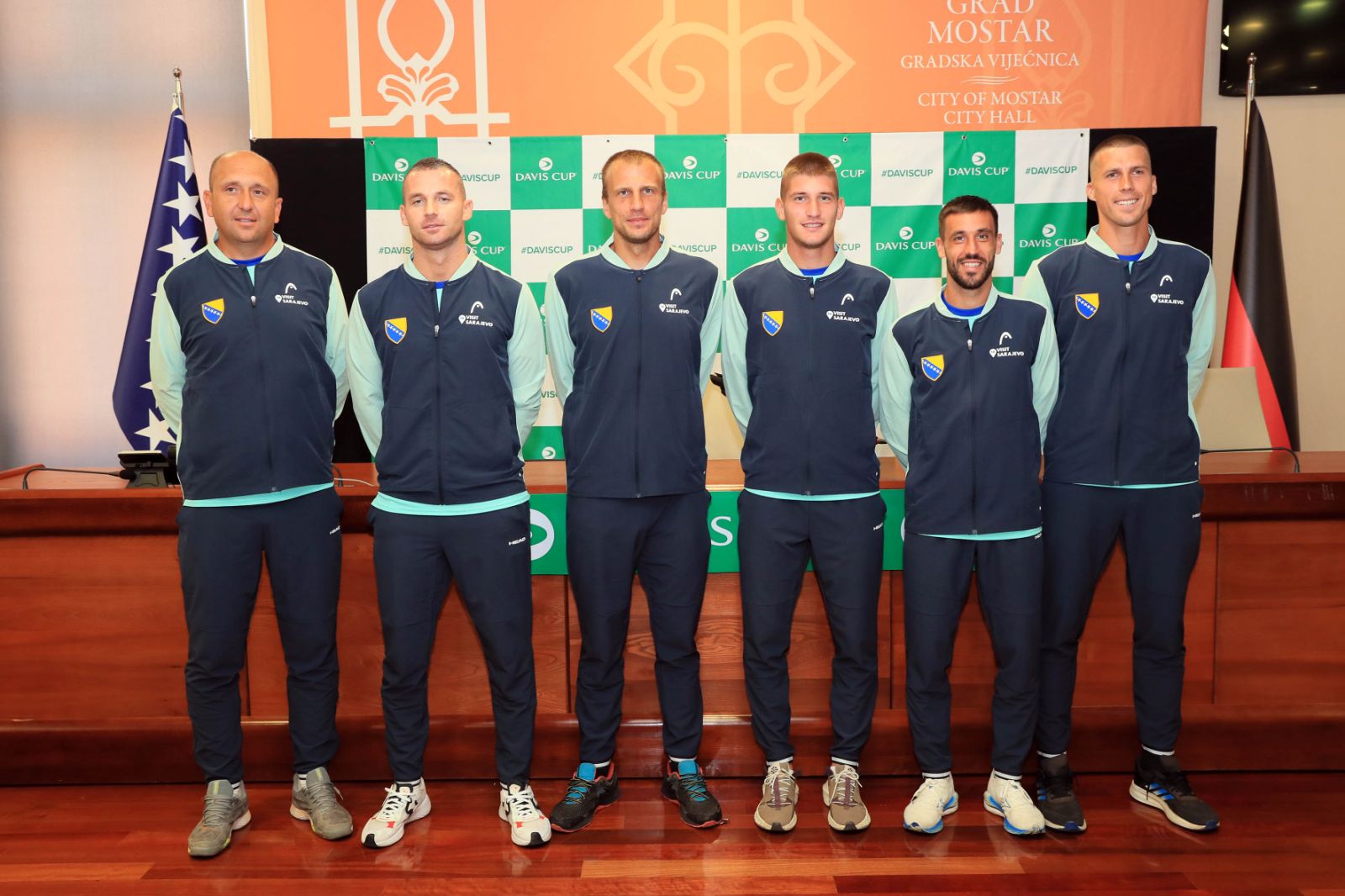 teniska reprezentacija BiH protiv Njemacke