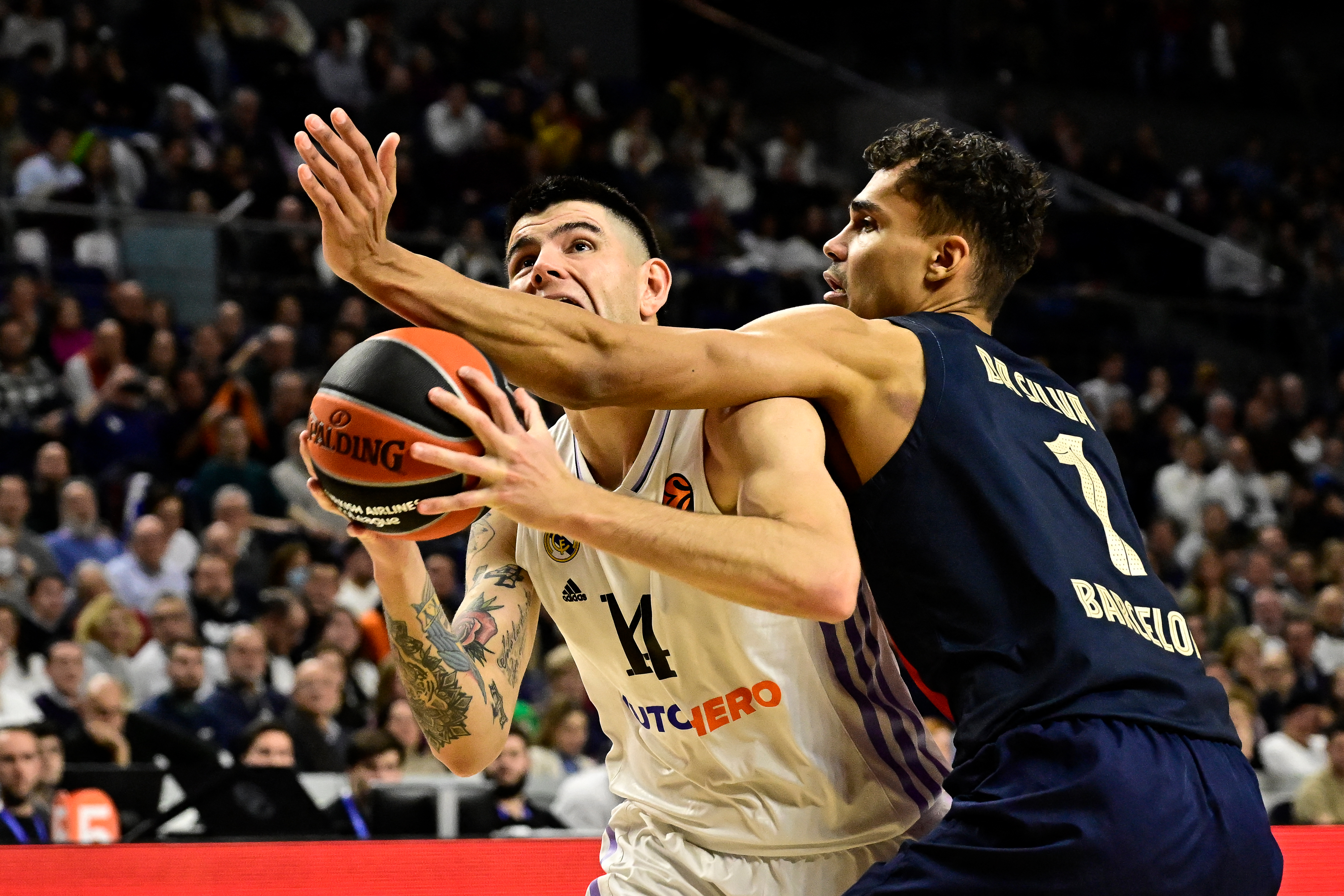 BASKET-EURL-REAL MADRID-BARCELONE