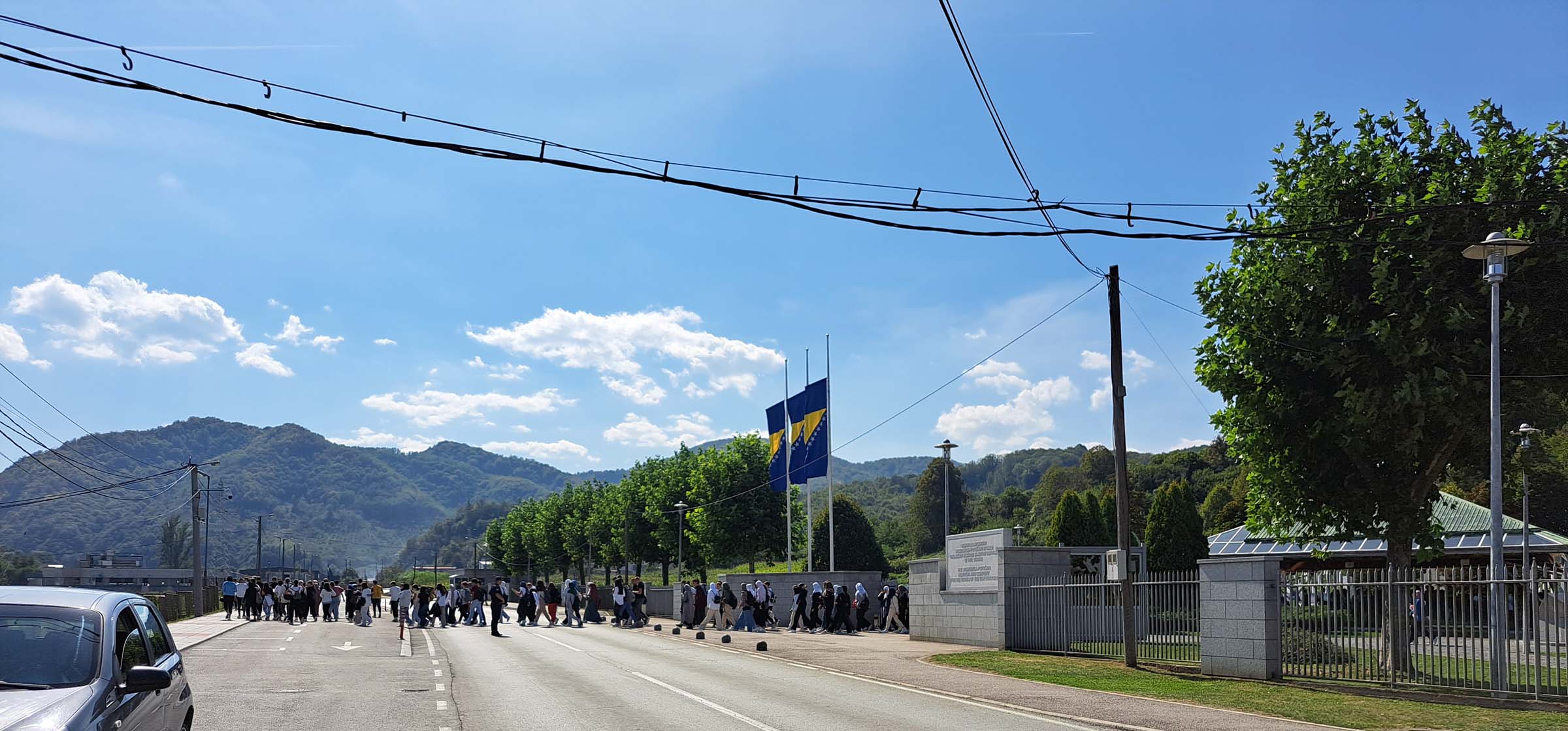 1 Italijani i Memorijalnom centu Potočari