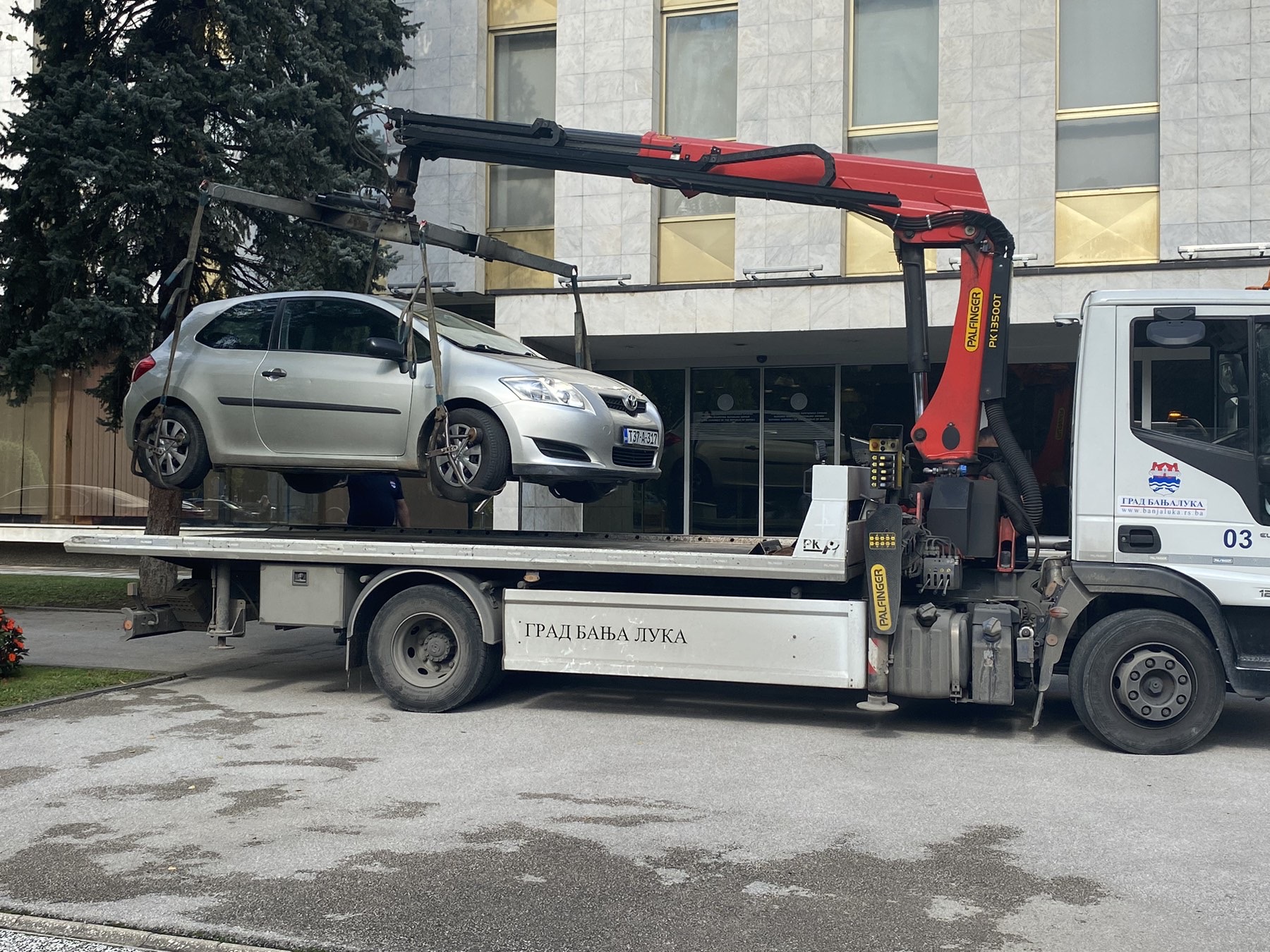 automobil nebojše vukanovića