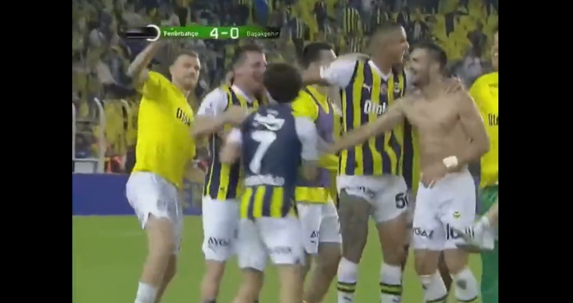 edin dzeko fenerbahce slavlje