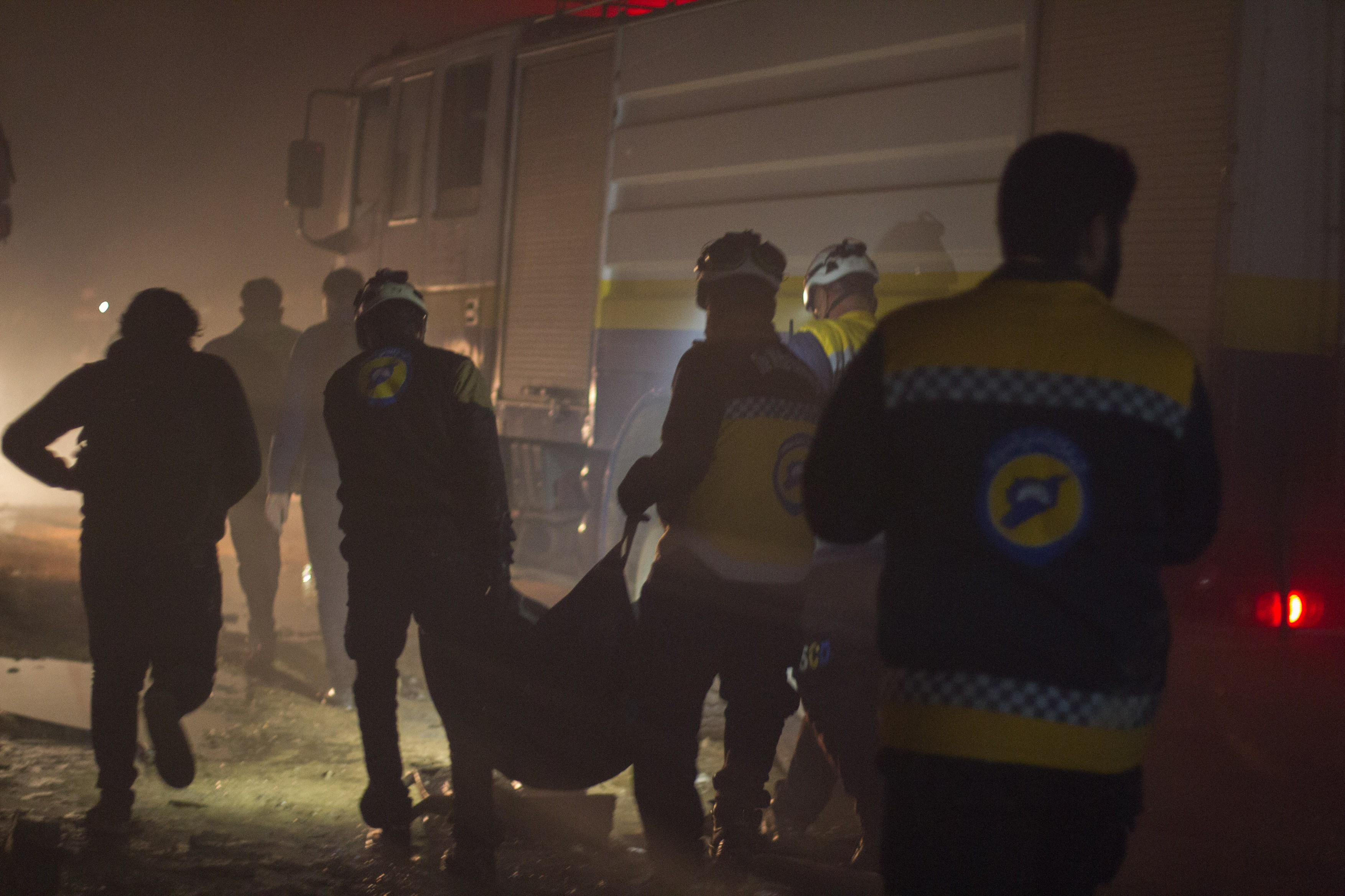 Russian bombing Targets Freight Cars