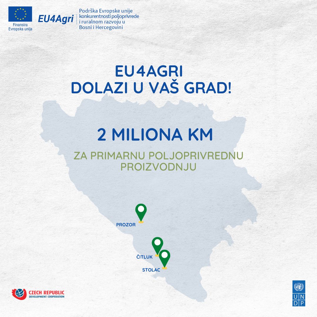 MAPA INFO SESIJA - EU4AGRI JP PRIMARNA_Prozor_Stolac_Citluk