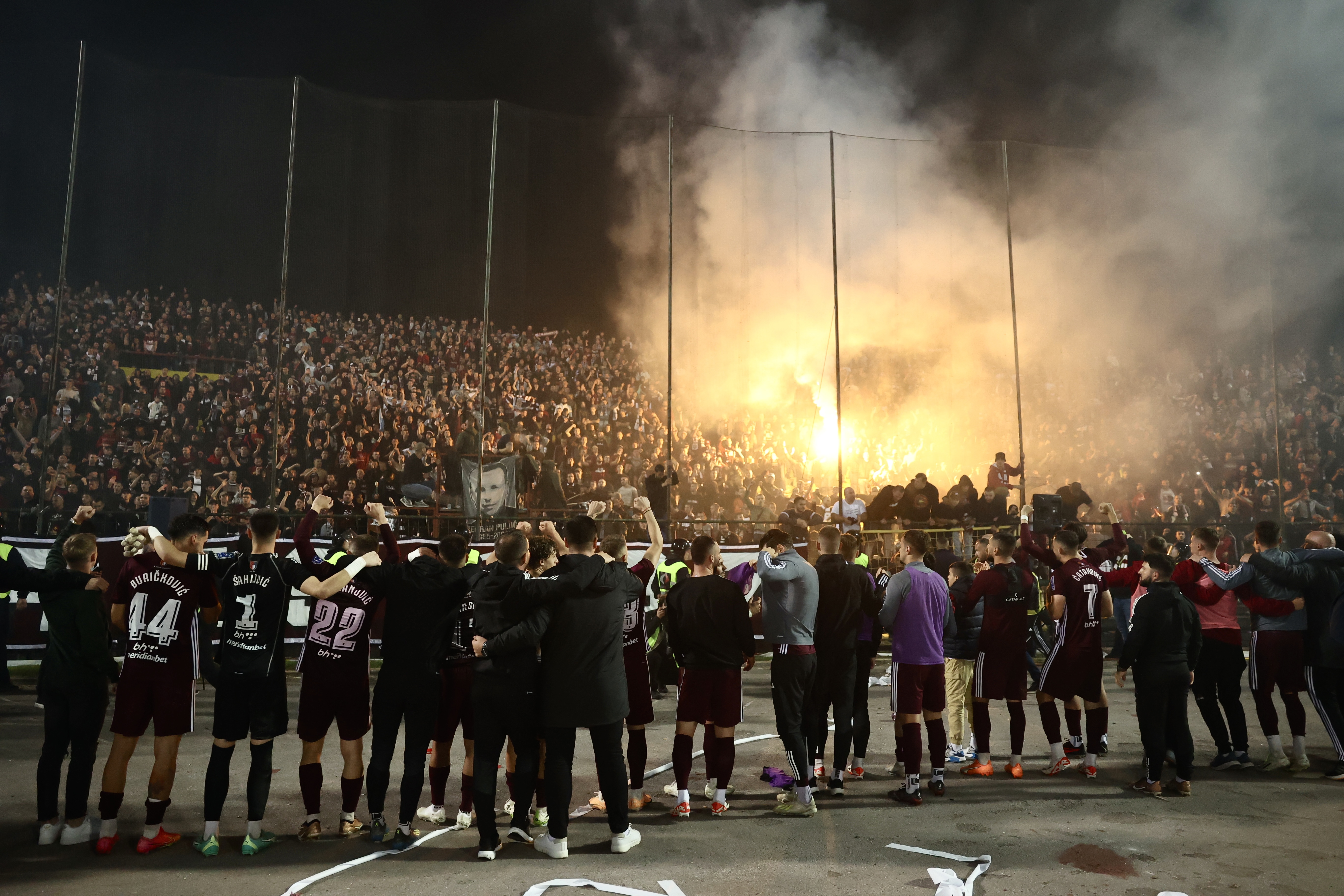 fk sarajevo proslava